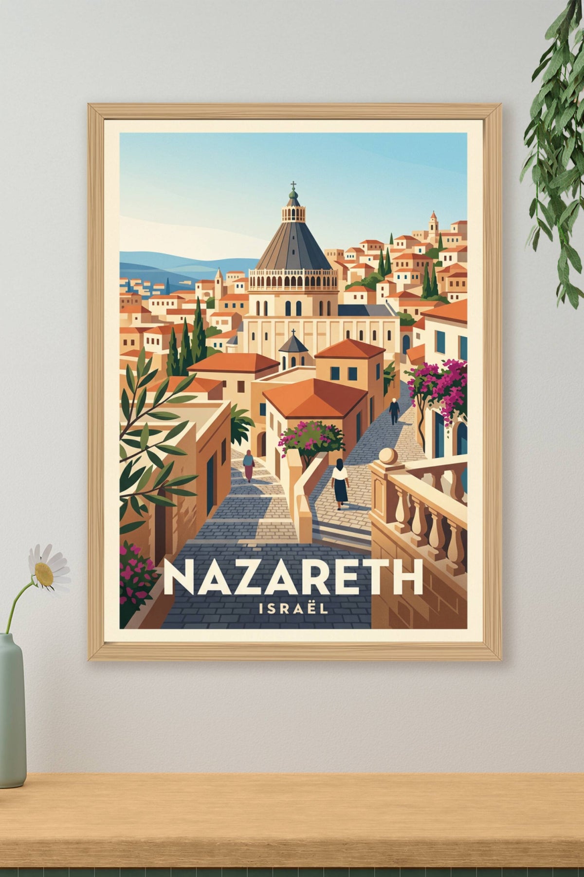 Affiche de Nazareth, poster d'Israël