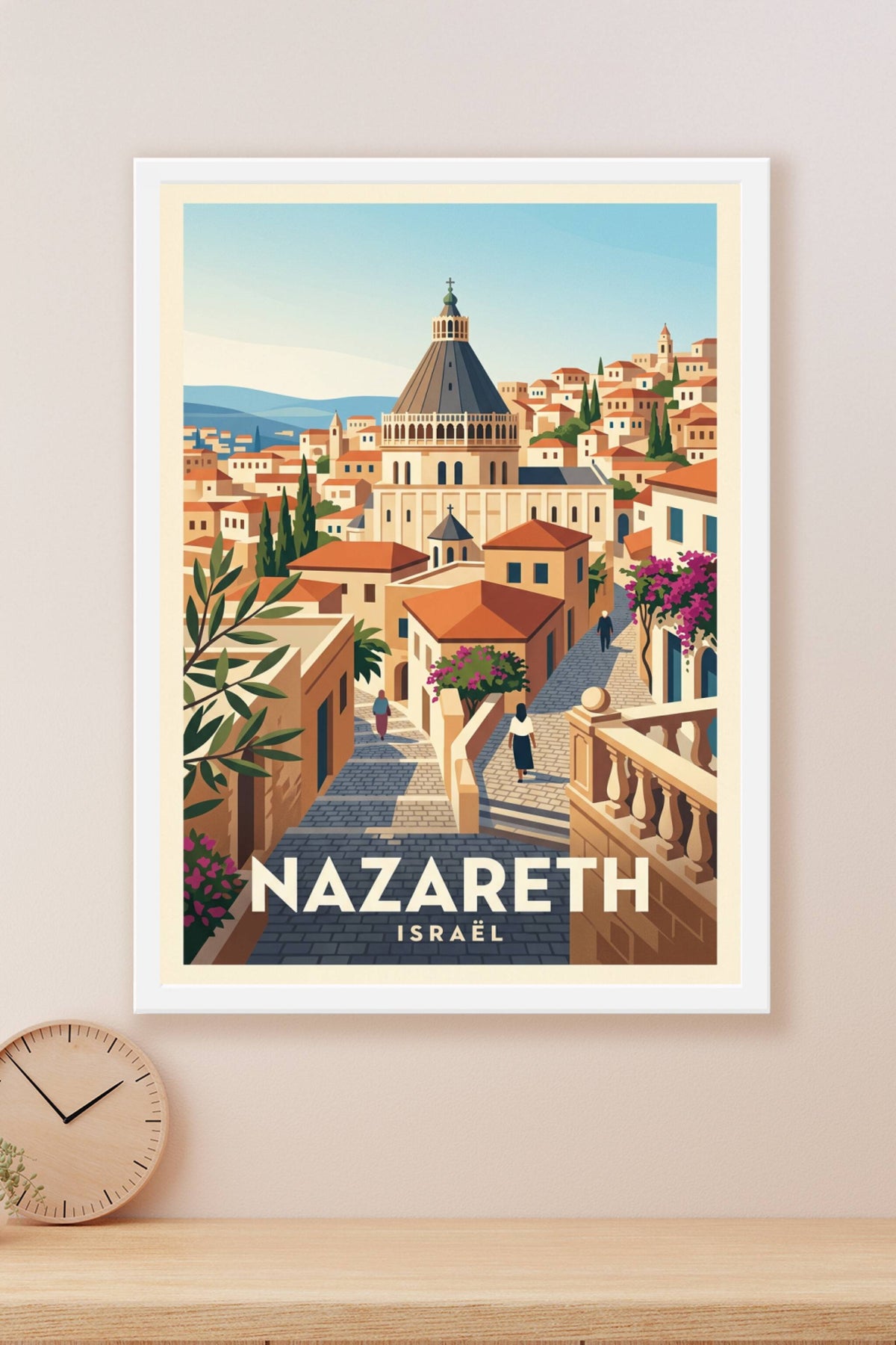 Affiche de Nazareth, poster d'Israël