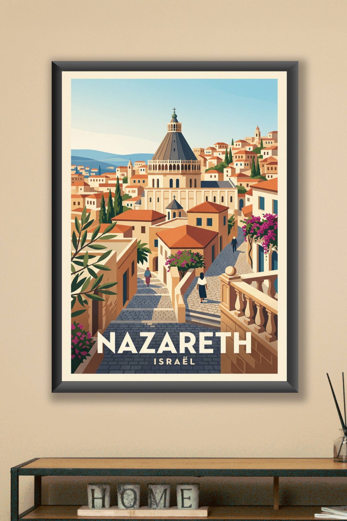 Affiche de Nazareth, poster d'Israël