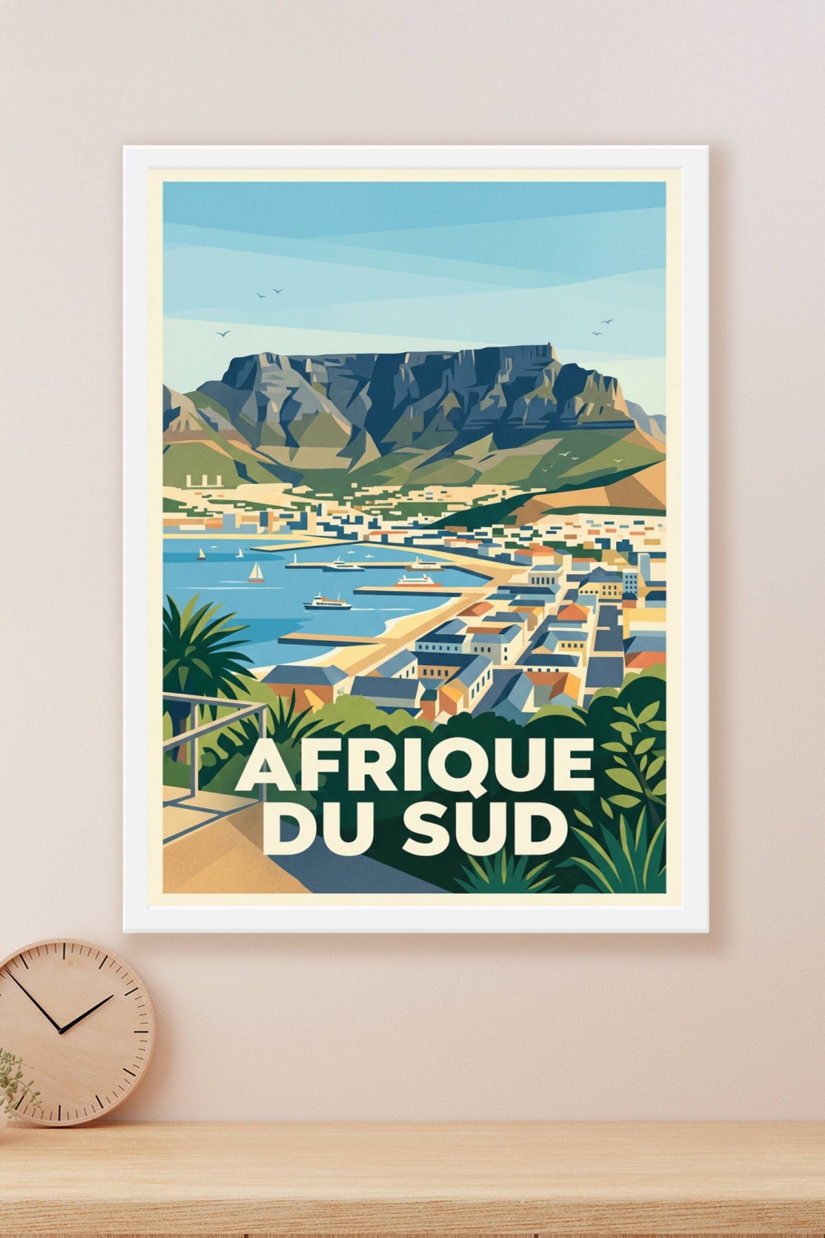 Poster d'Afrique du Sud, Table Mountain