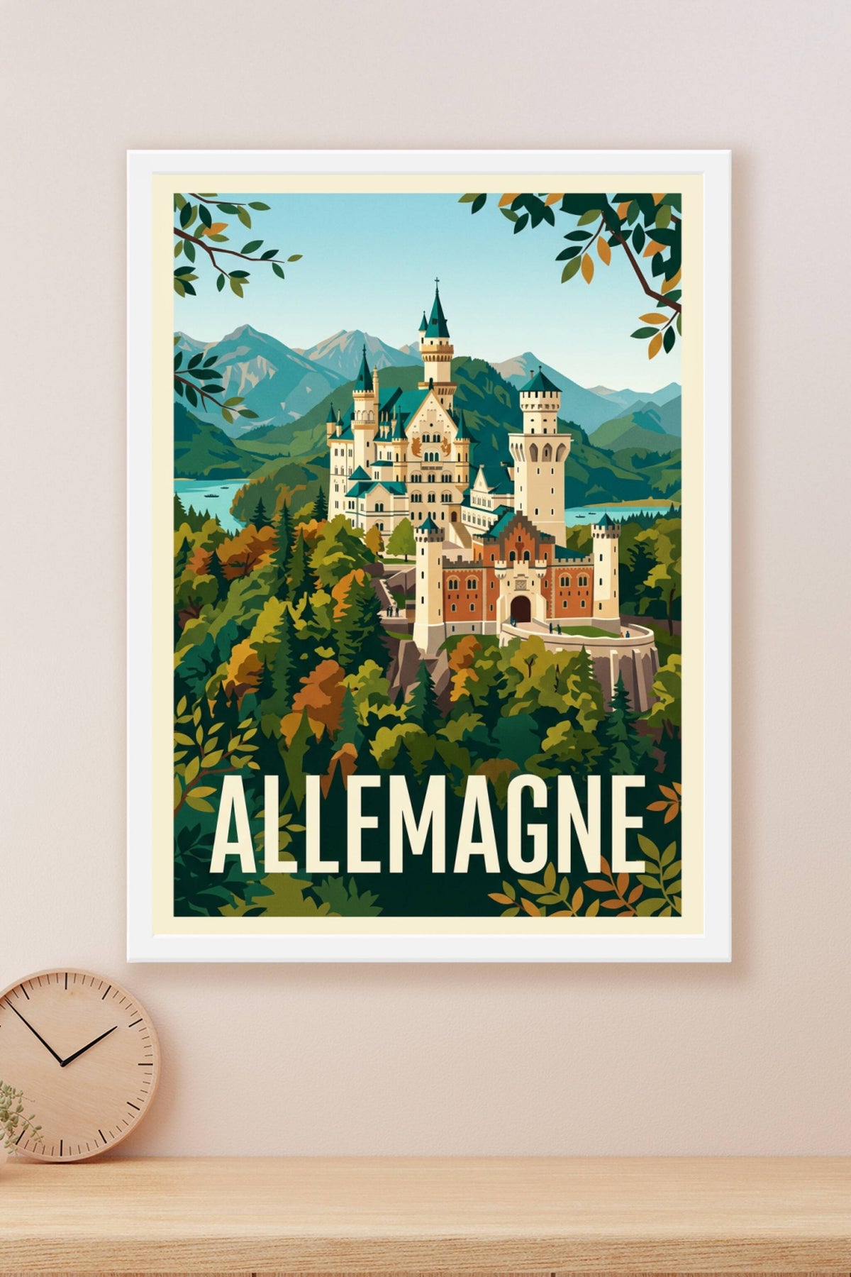 Affiche d'Allemagne, Neuschwanstein poster