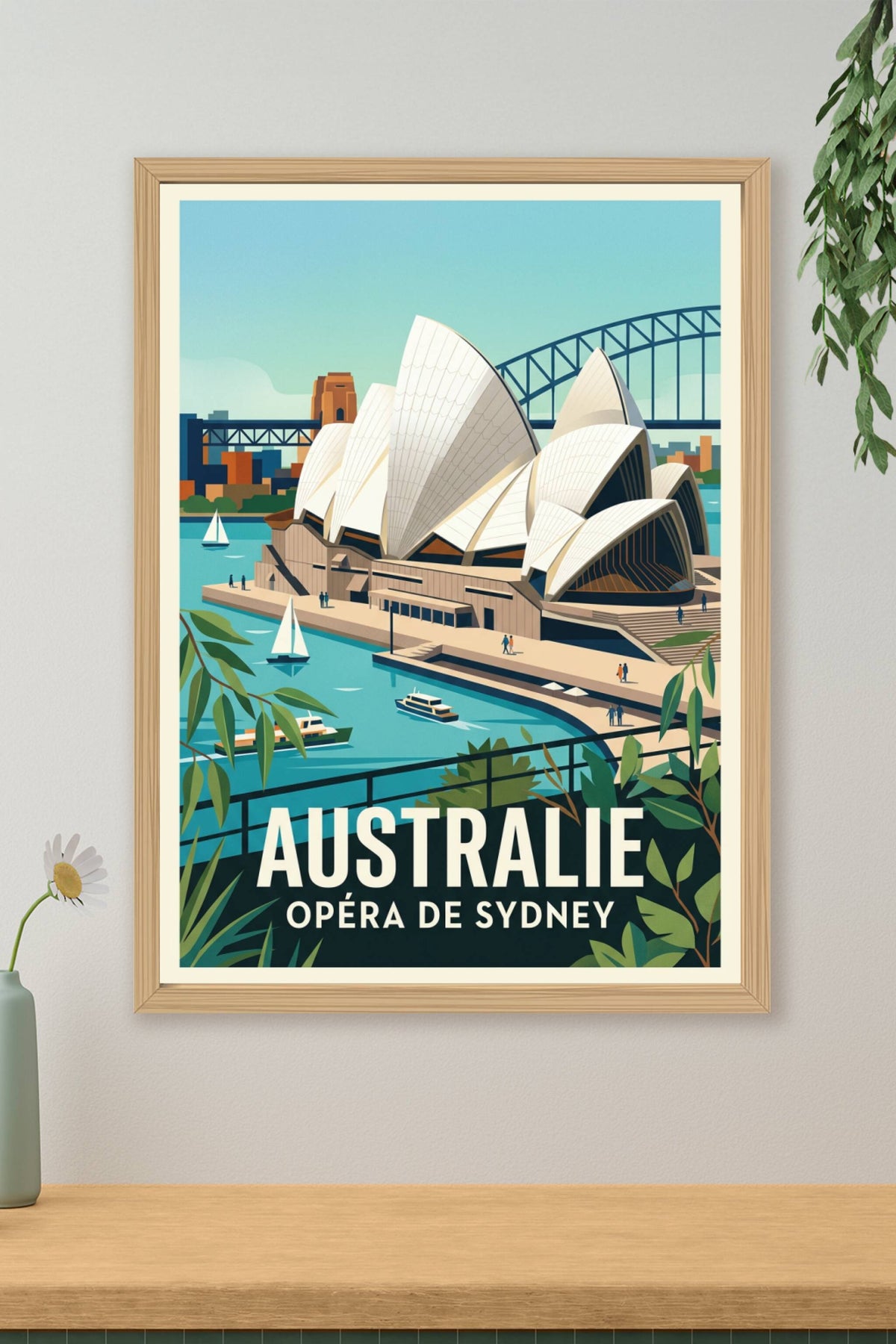 Affiche d'Australie, Opéra de Sydney