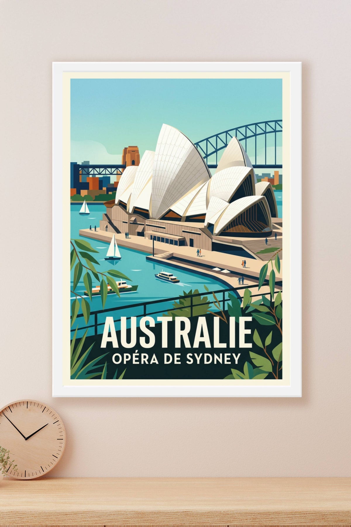 Affiche d'Australie, Opéra de Sydney