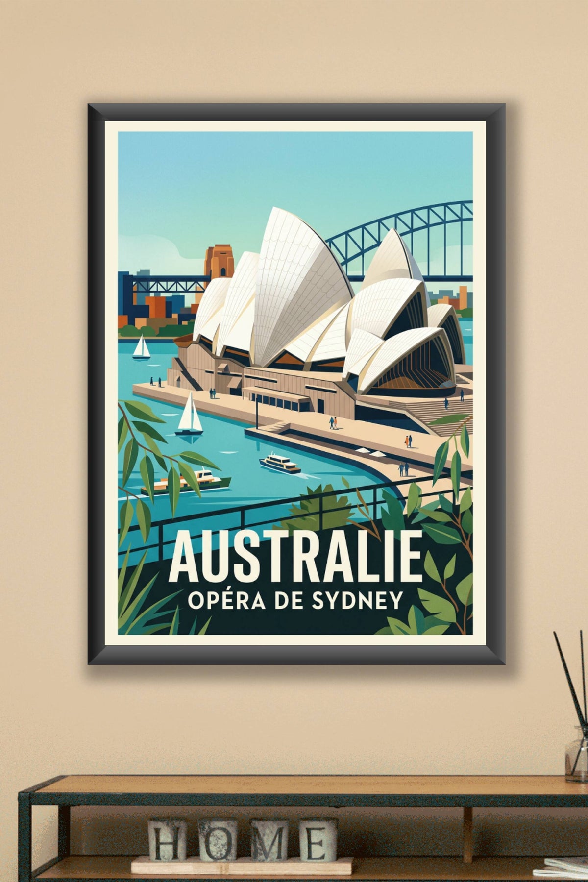 Affiche d'Australie, Opéra de Sydney