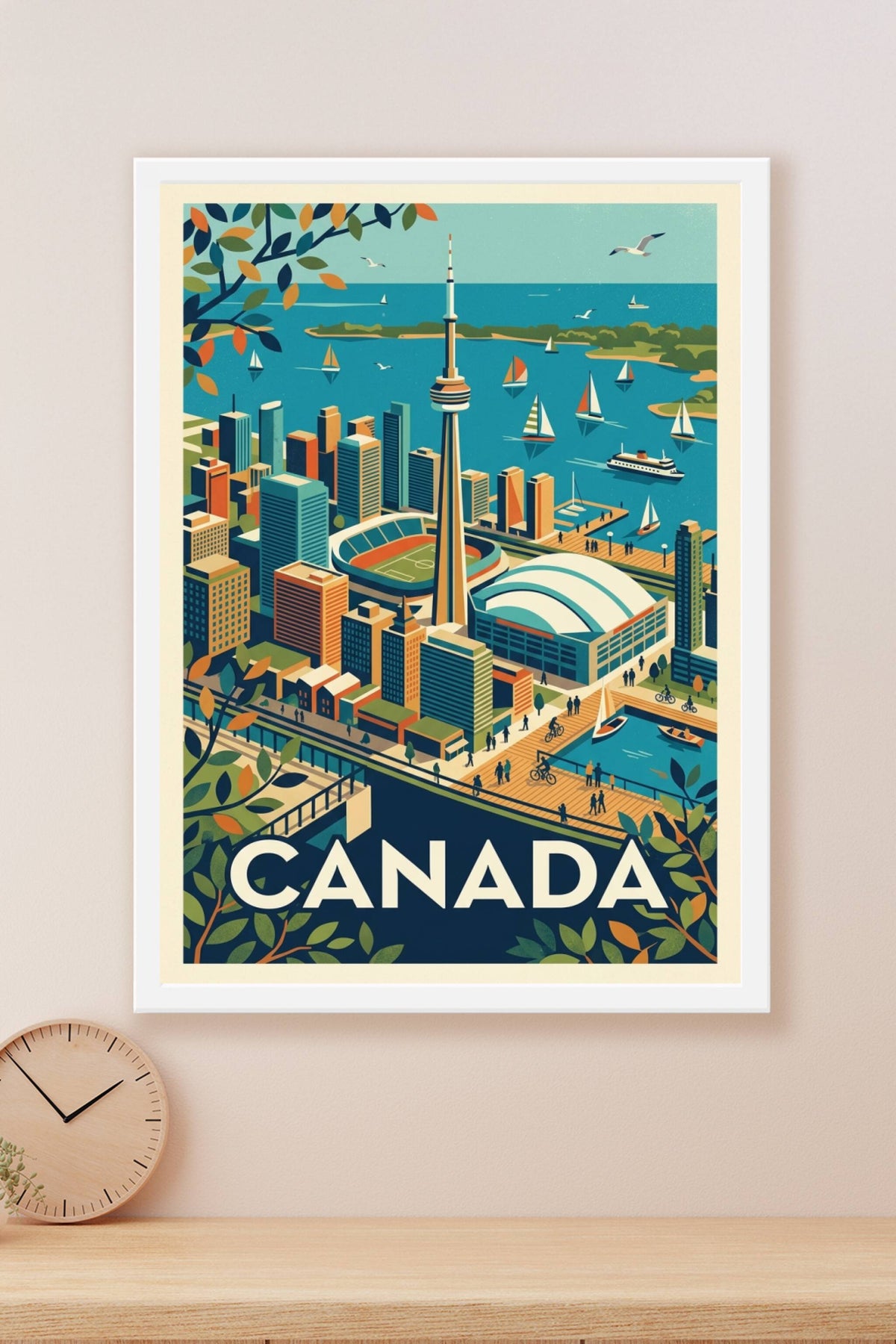 Affiche du Canada, CN Tower Toronto