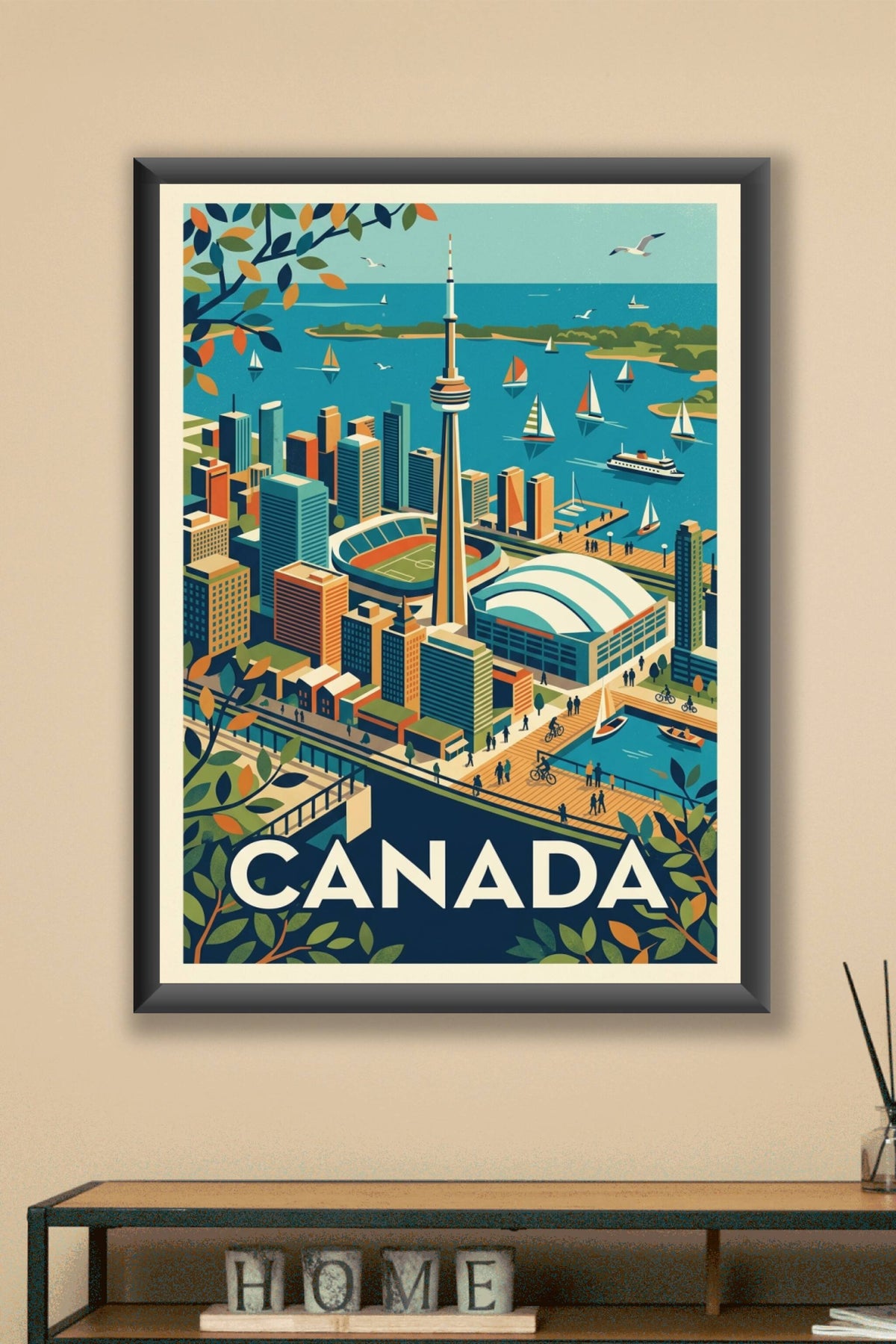 Affiche du Canada, CN Tower Toronto