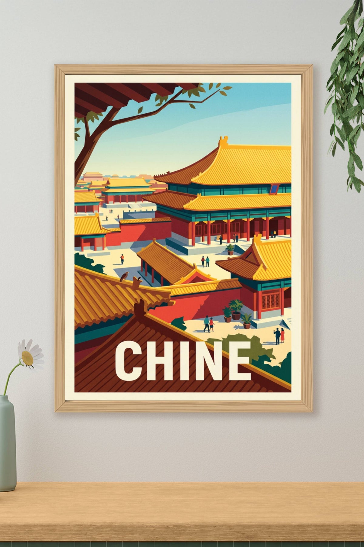 Affiche de Chine, Cité Interdite