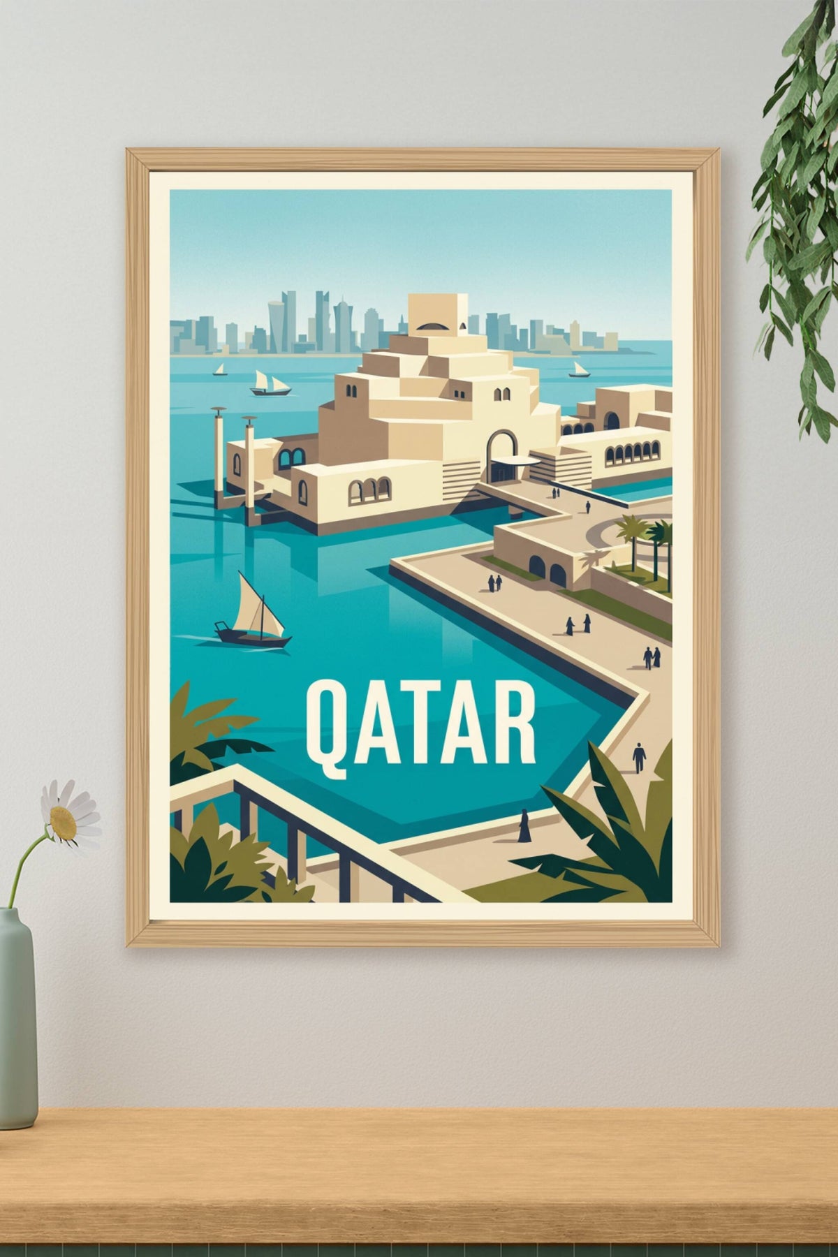 Affiche du Qatar, Musée d'Art Islamique