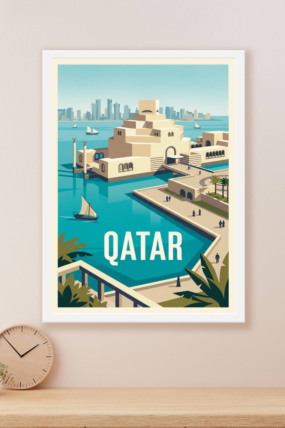 Affiche du Qatar, Musée d'Art Islamique