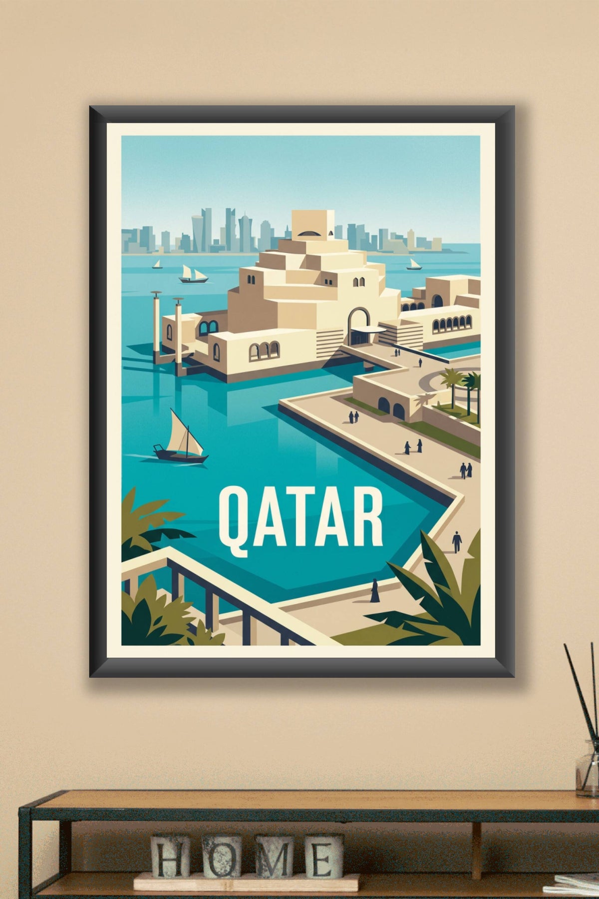 Affiche du Qatar, Musée d'Art Islamique