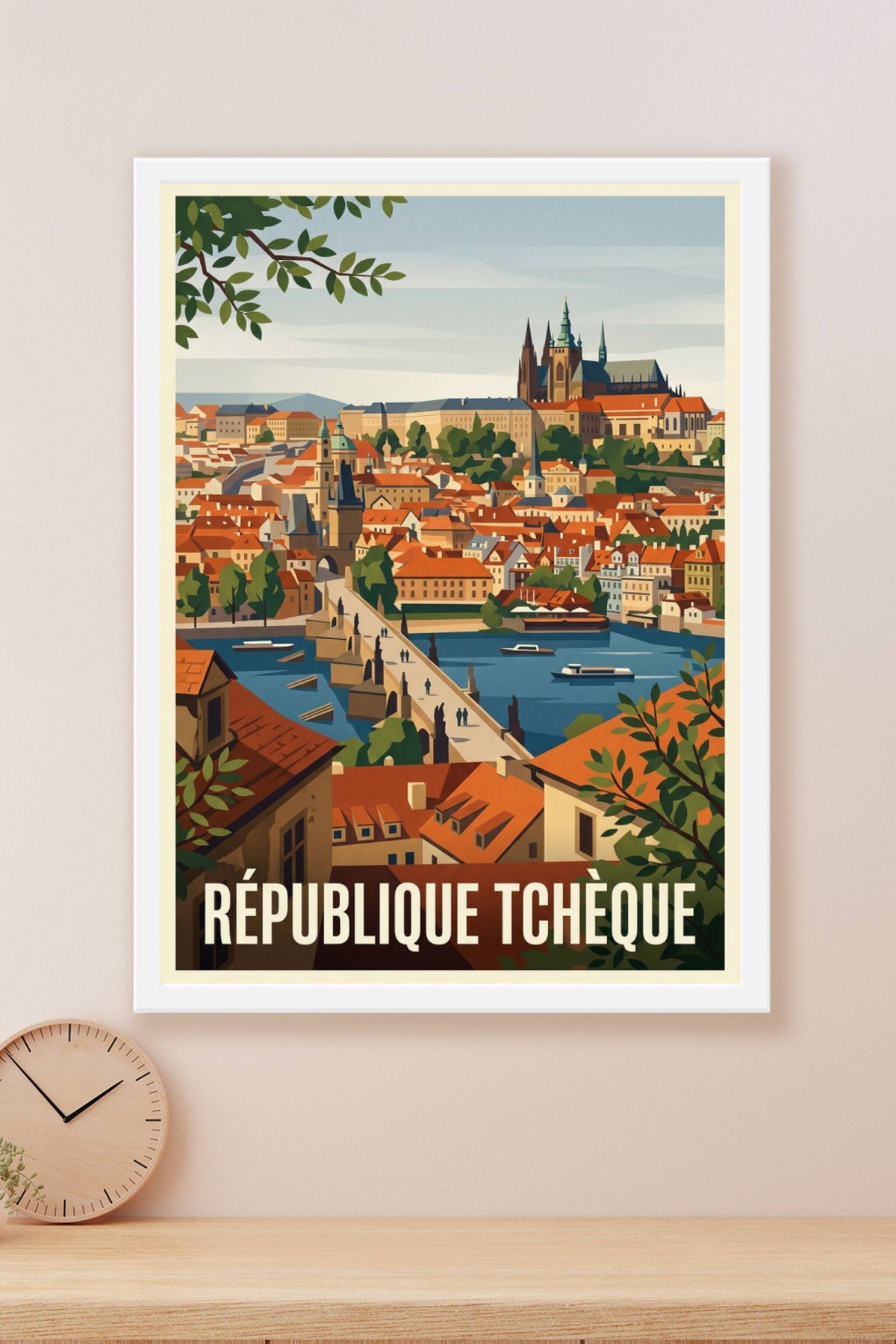 Poster de République Tchèque, Pont Charles