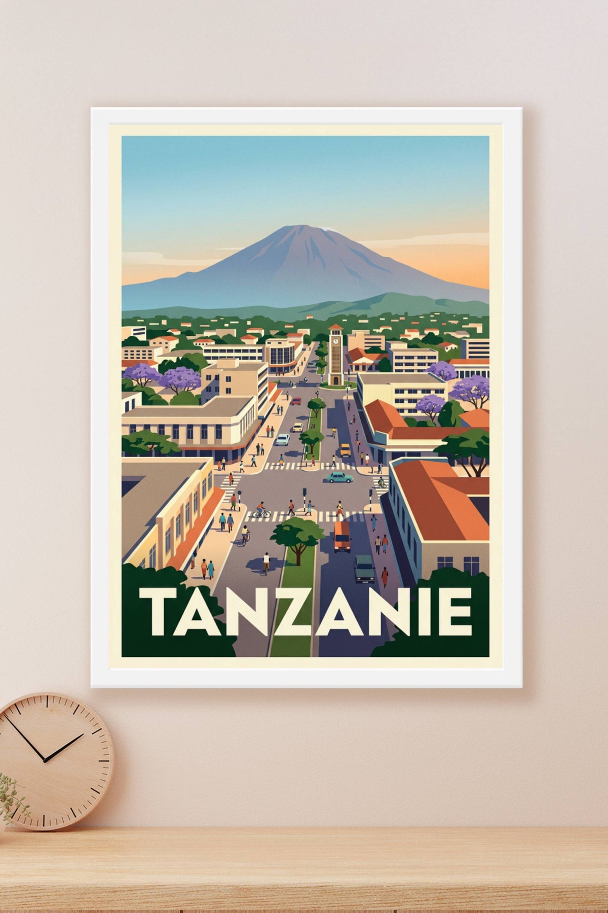 Affiche de Tanzanie, Kilimandjaro