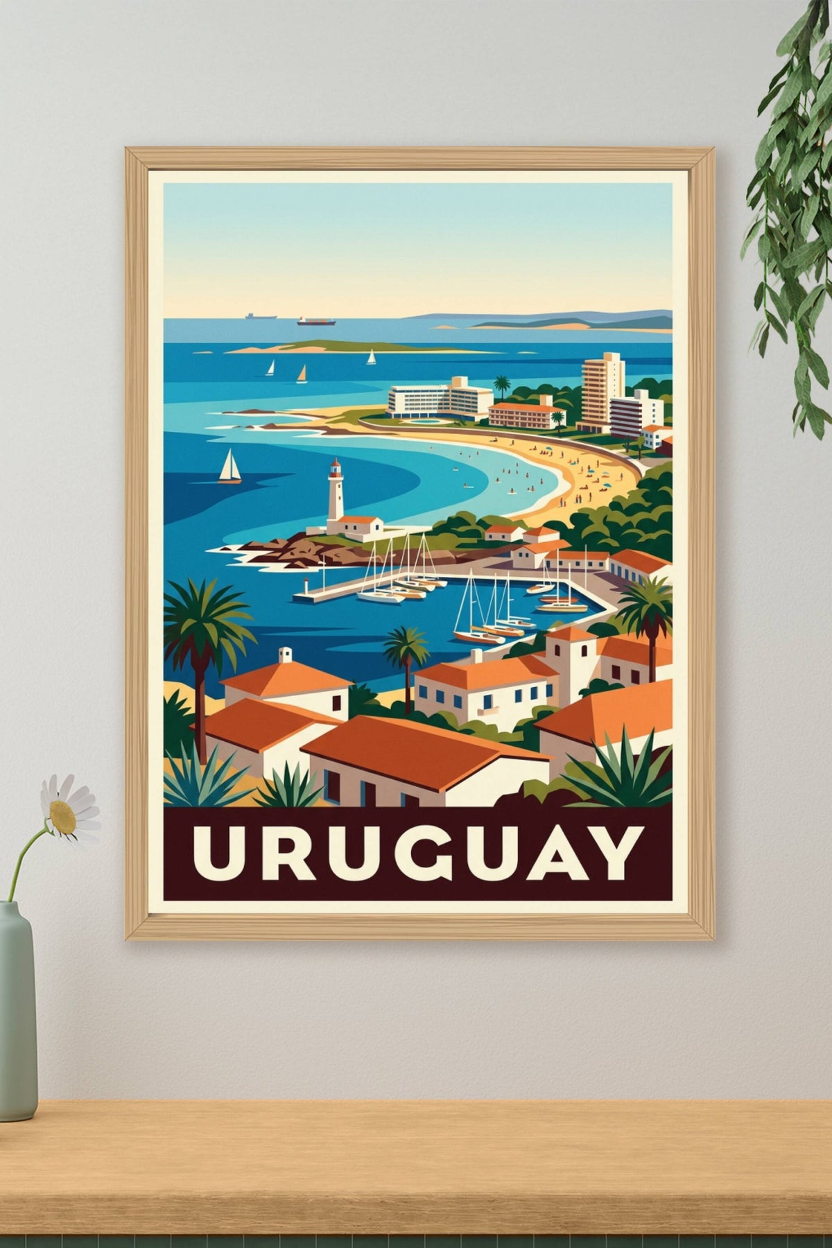 Affiche d'Uruguay, Punta del Este | Afich