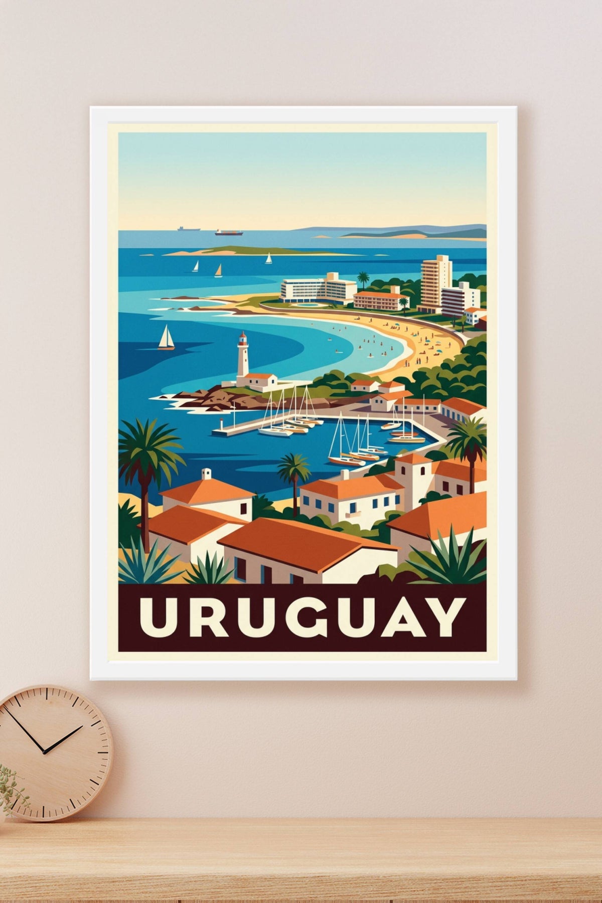 Affiche d'Uruguay, Punta del Este | Afich