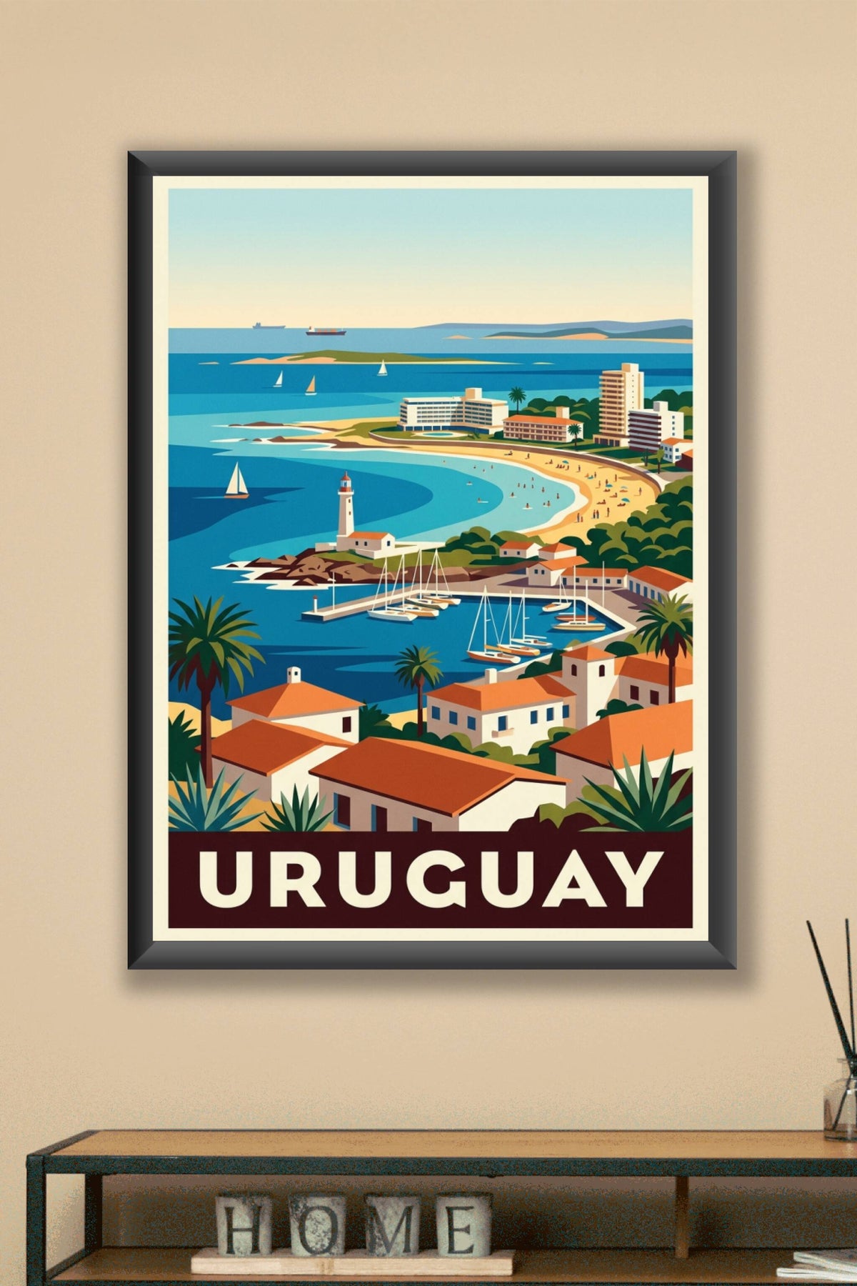 Affiche d'Uruguay, Punta del Este | Afich