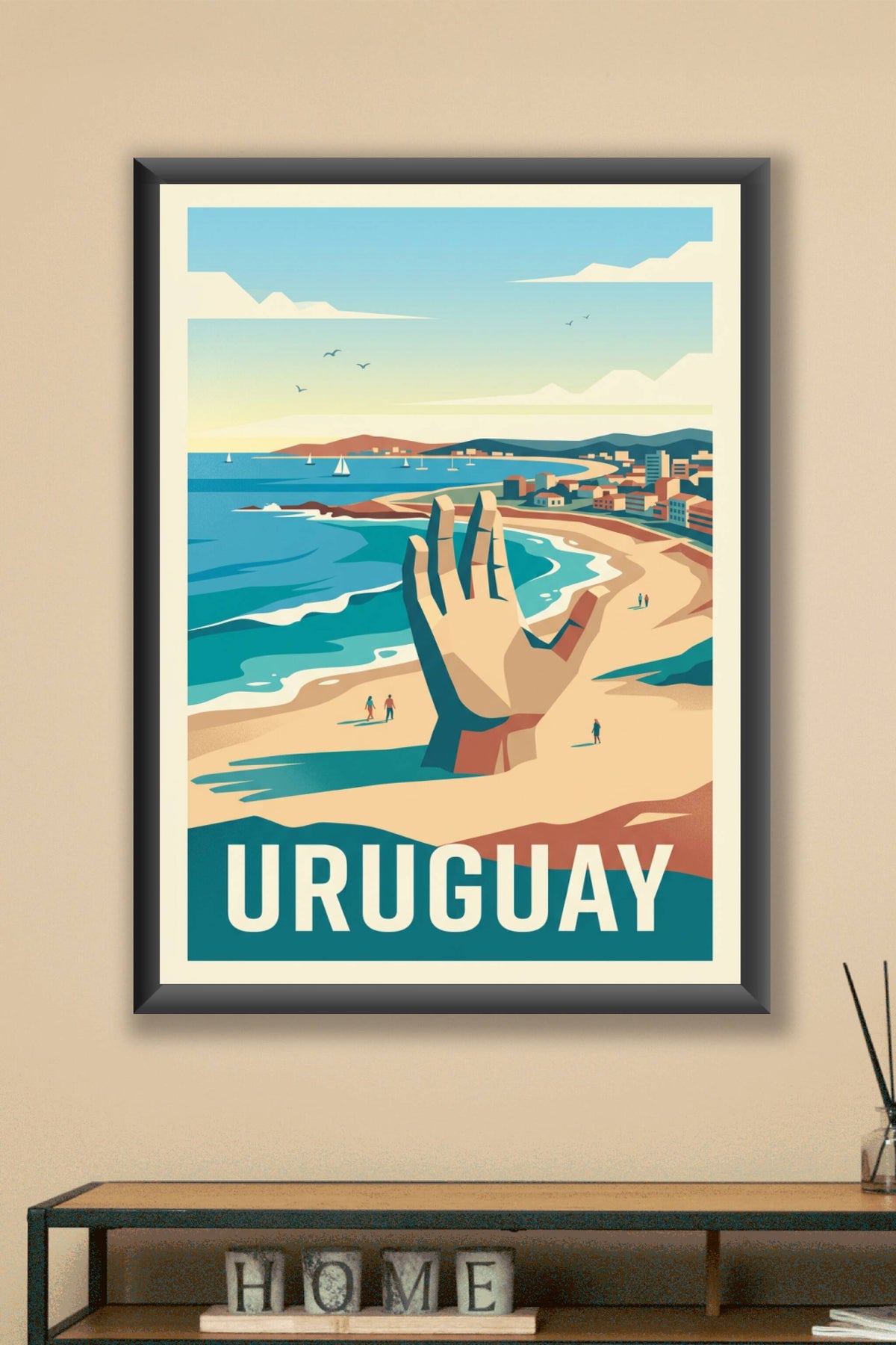 Affiche d'Uruguay, Punta del Este | Afich