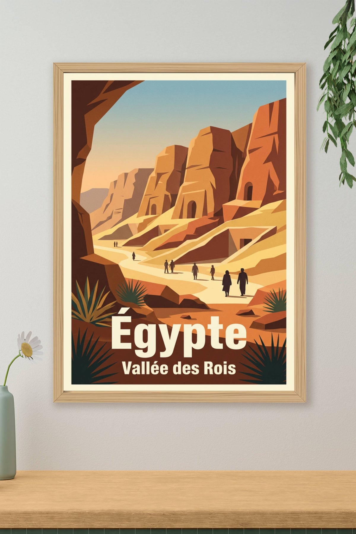 Poster d'Égypte, poster Vallée des Rois | Afich