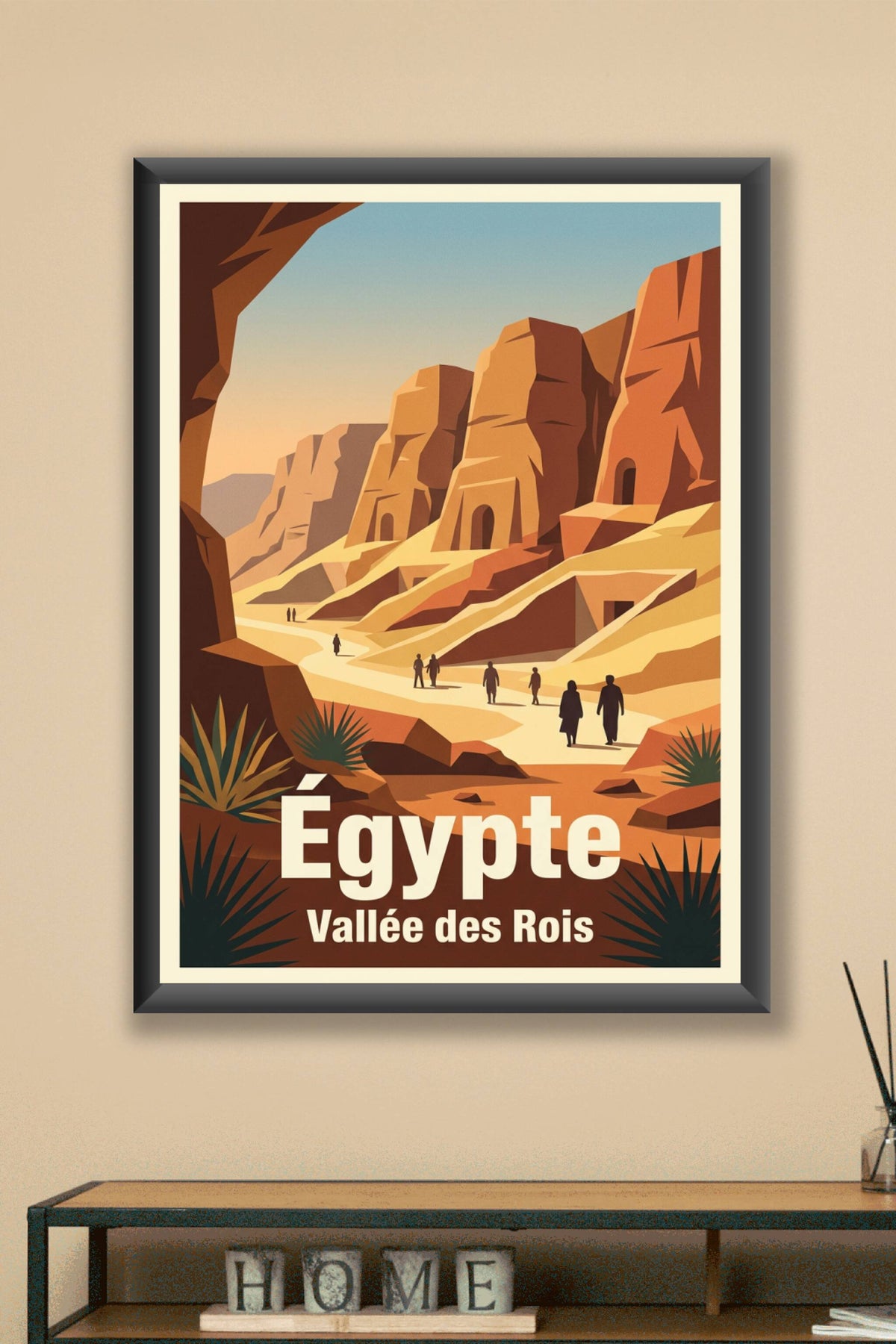 Poster d'Égypte, poster Vallée des Rois | Afich