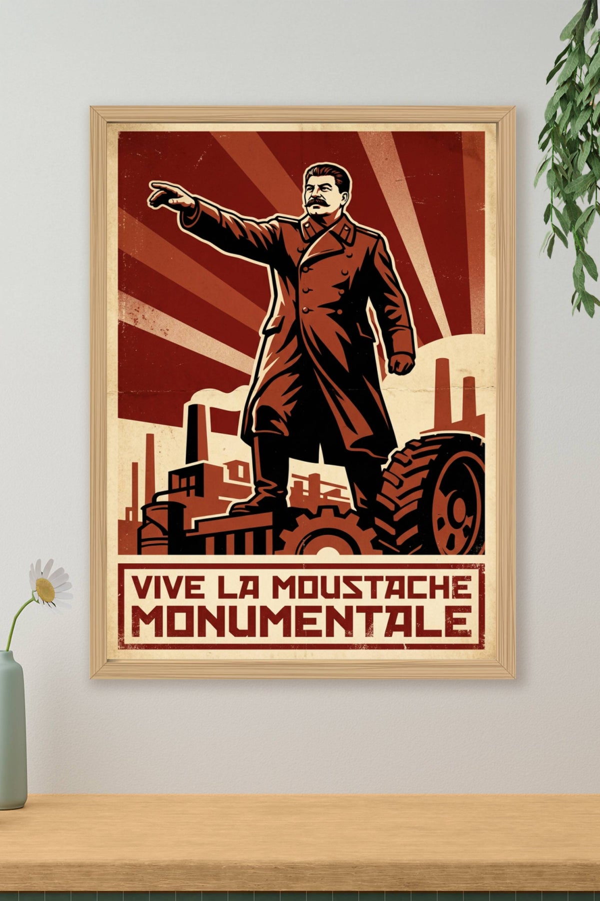 Affiche de la Moustache Monumentale, poster | Afich