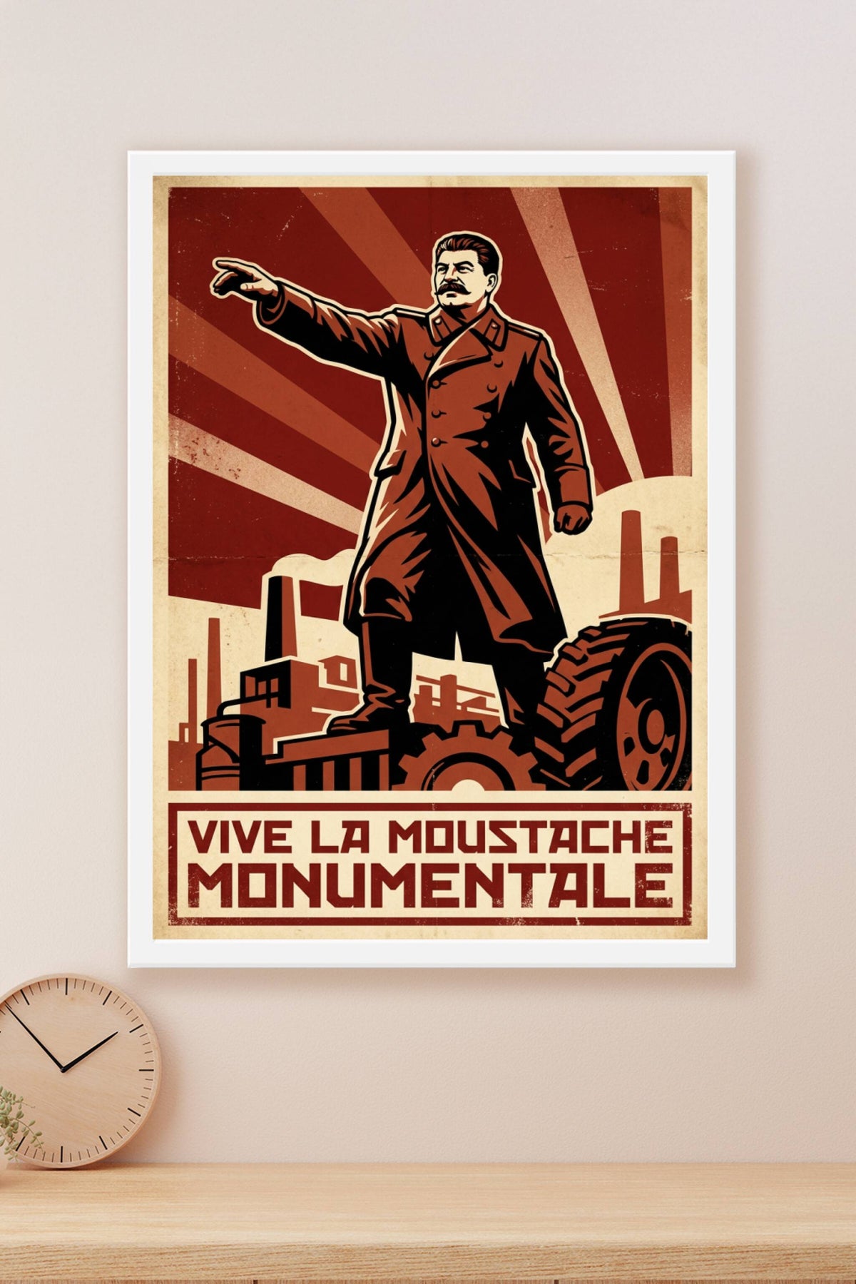 Affiche de la Moustache Monumentale, poster | Afich