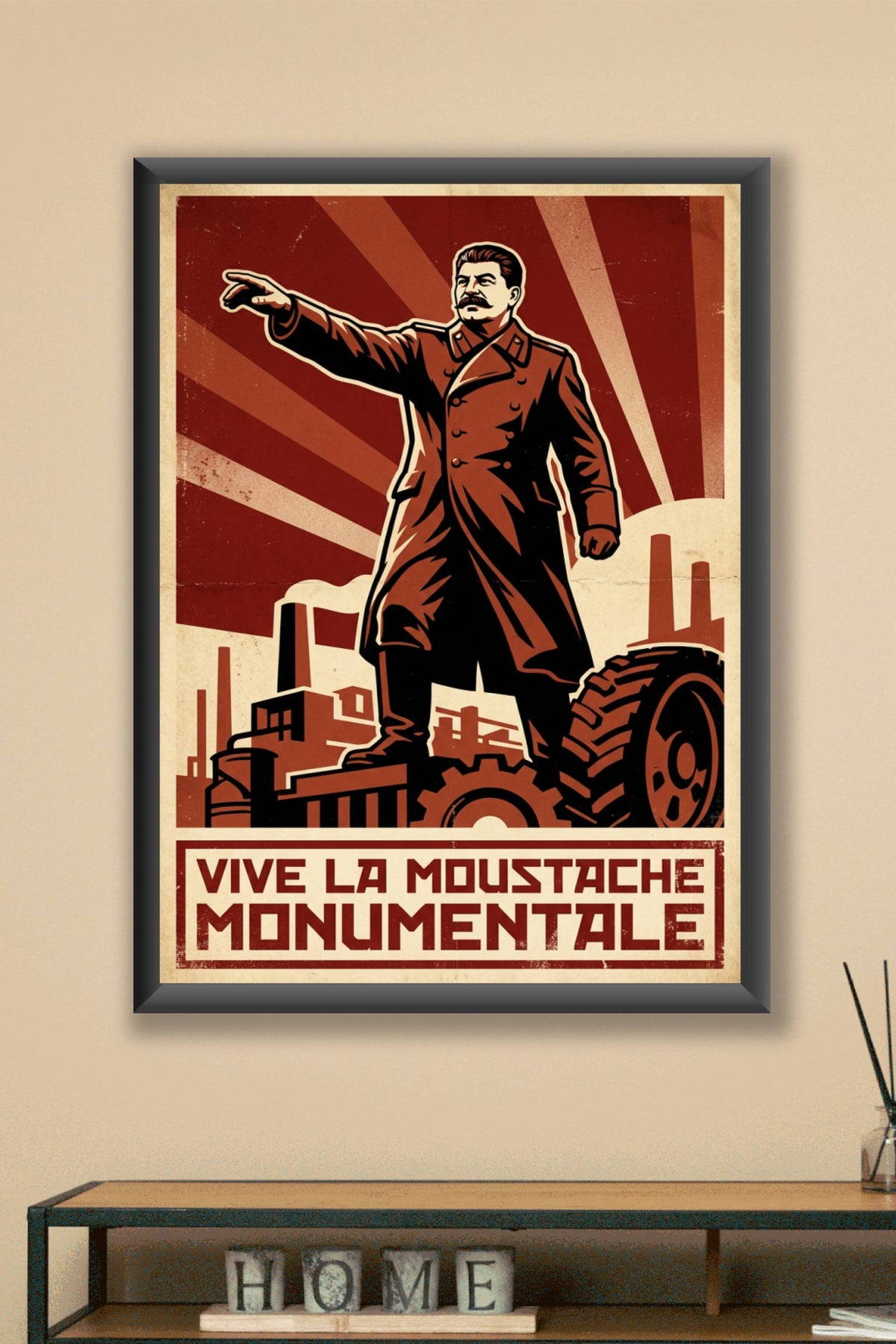 Affiche de la Moustache Monumentale, poster | Afich