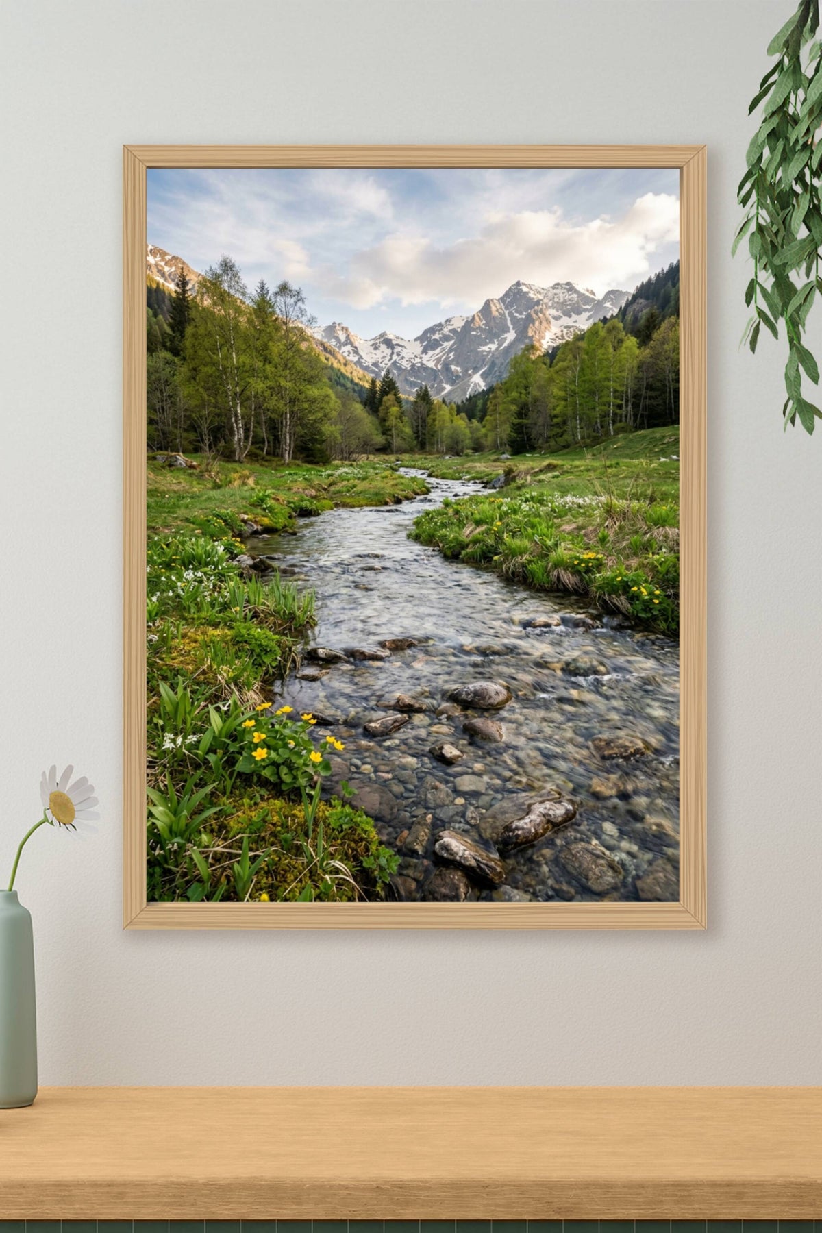 Affiche de Montagne, poster torrent de vallée