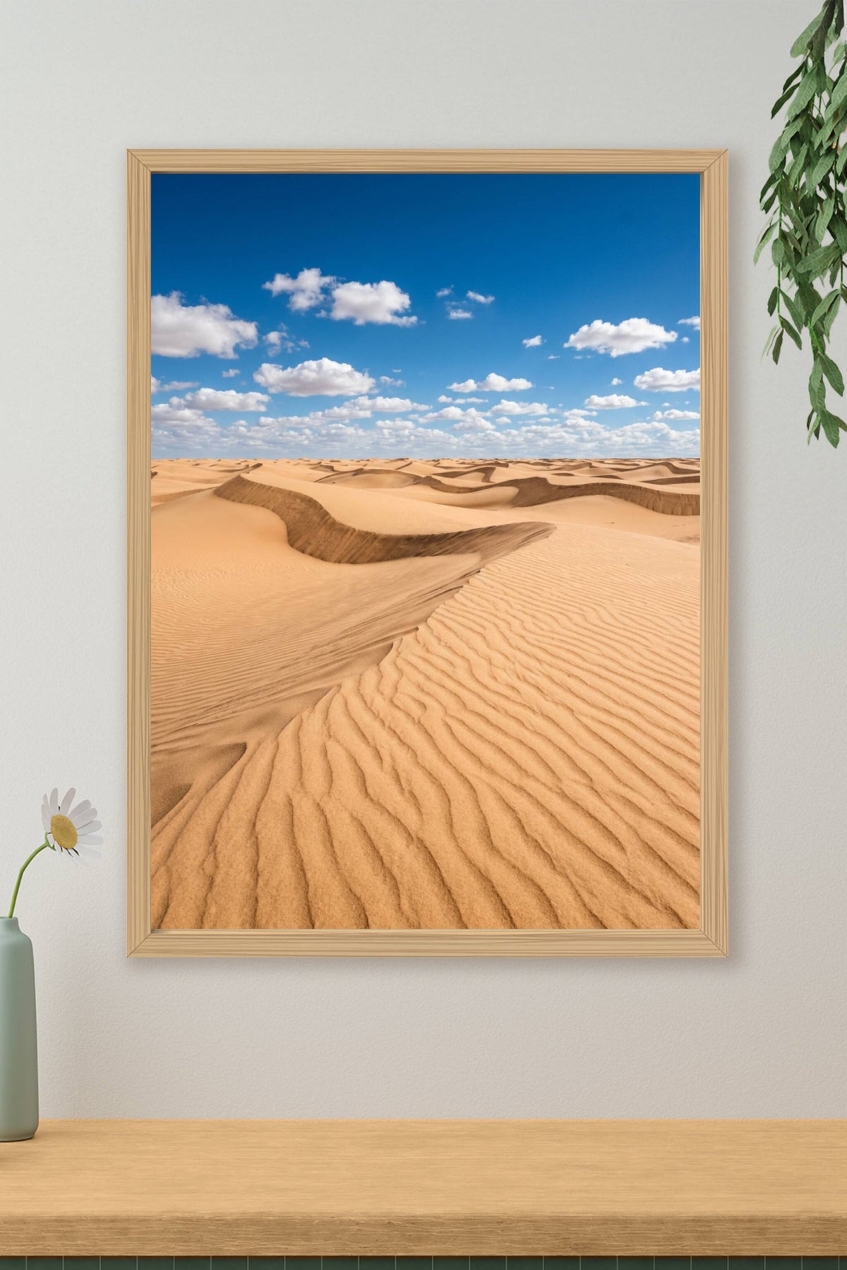 Affiche du Désert, poster dunes de sable