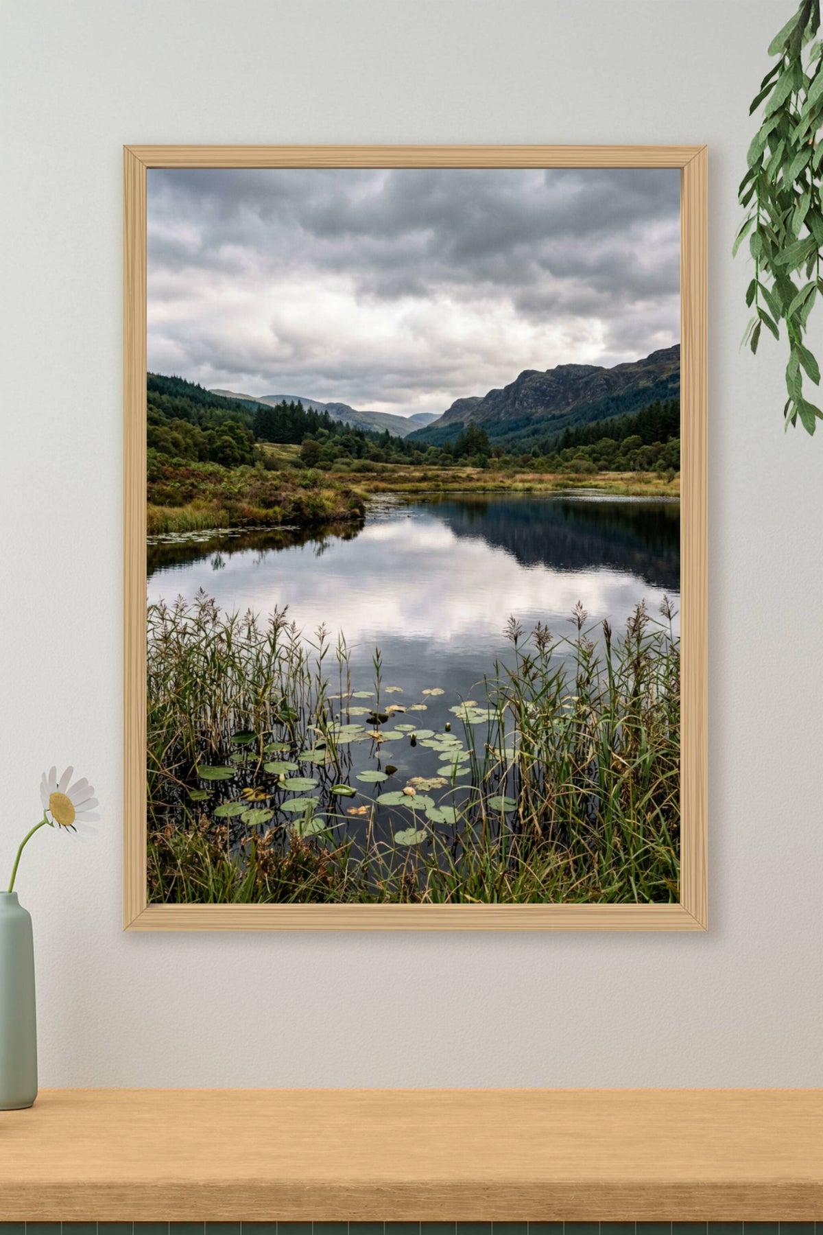 Affiche d'Ecosse, poster paysage des Highlands