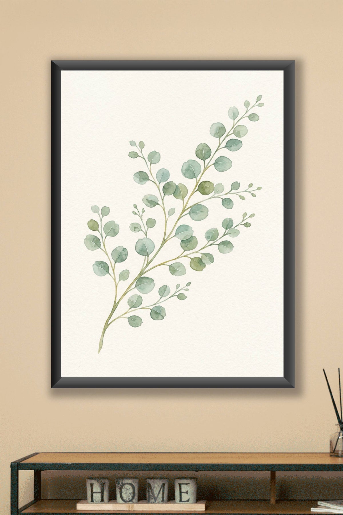 Affiche Chambre Eucalyptus - Poster Botanique