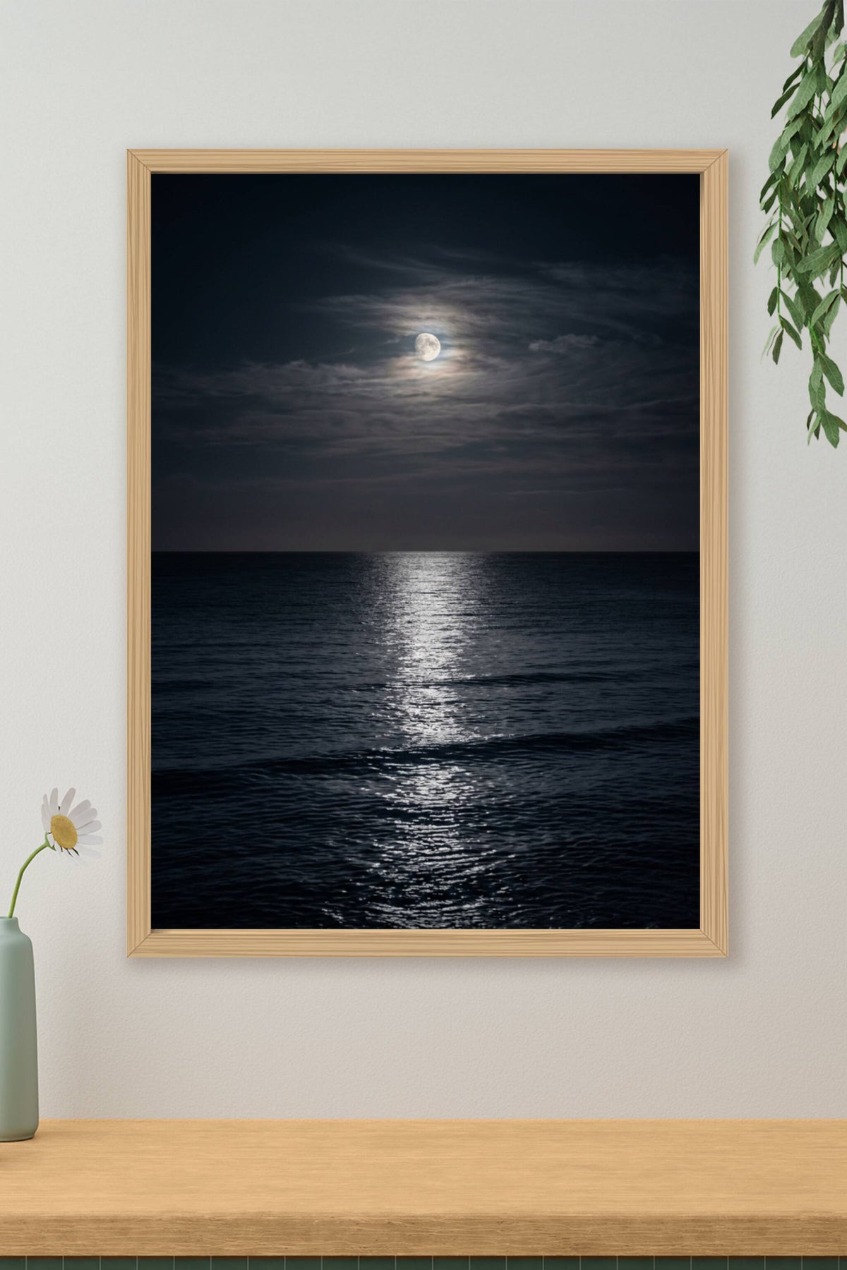 Affiche Chambre Clair de Lune - Poster Céleste