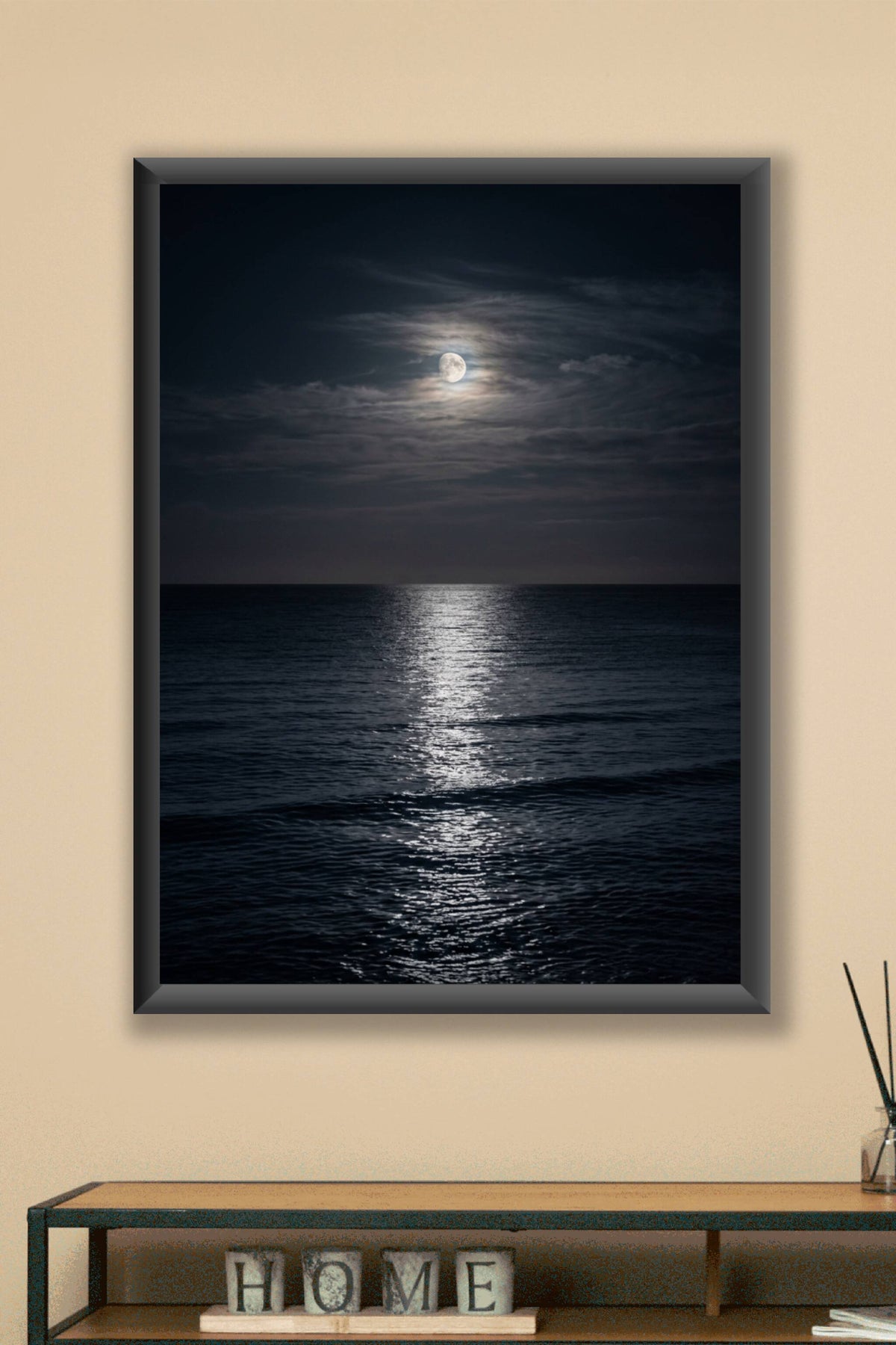 Affiche Chambre Clair de Lune - Poster Céleste