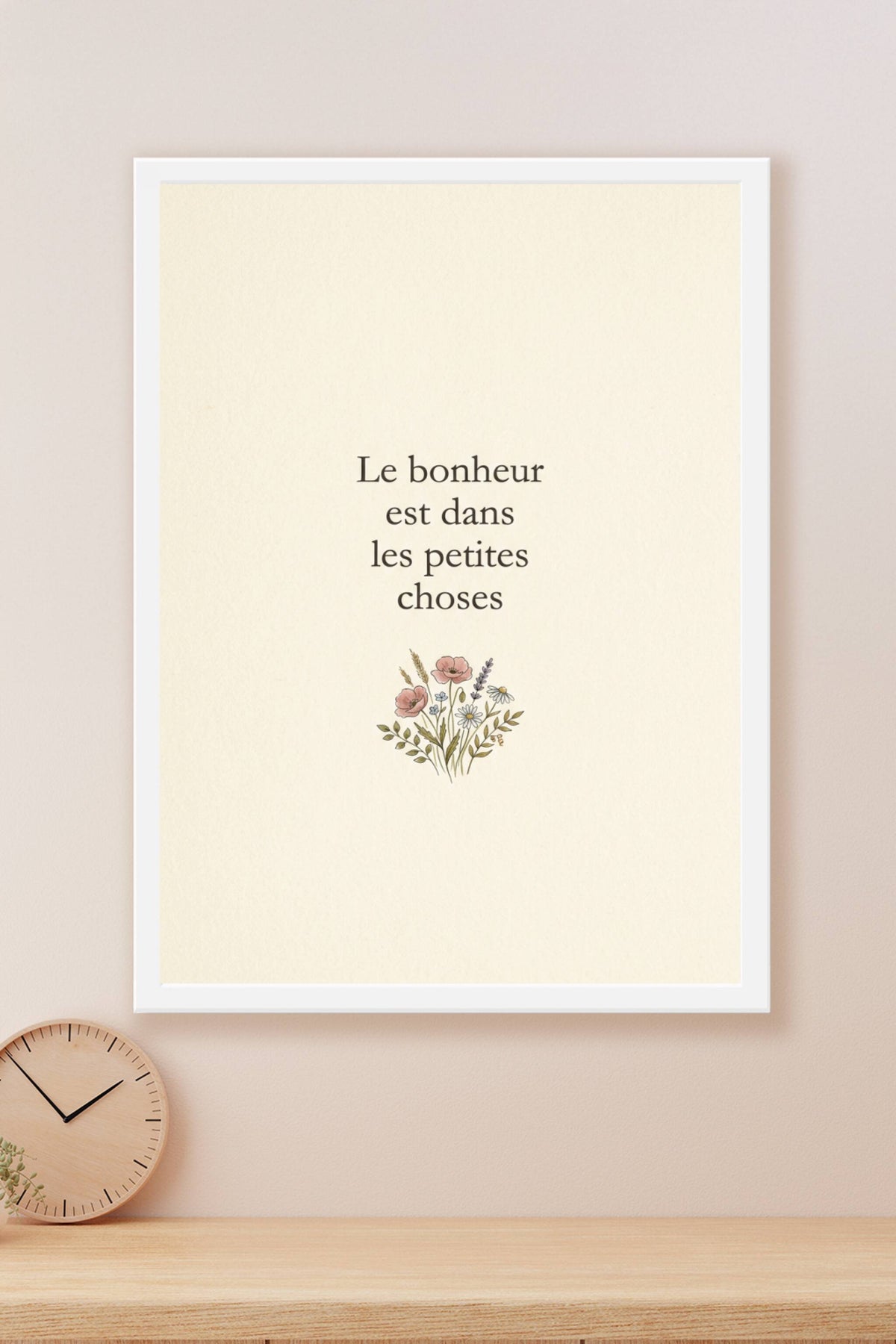 Affiche Chambre Petites Choses - Poster Citation