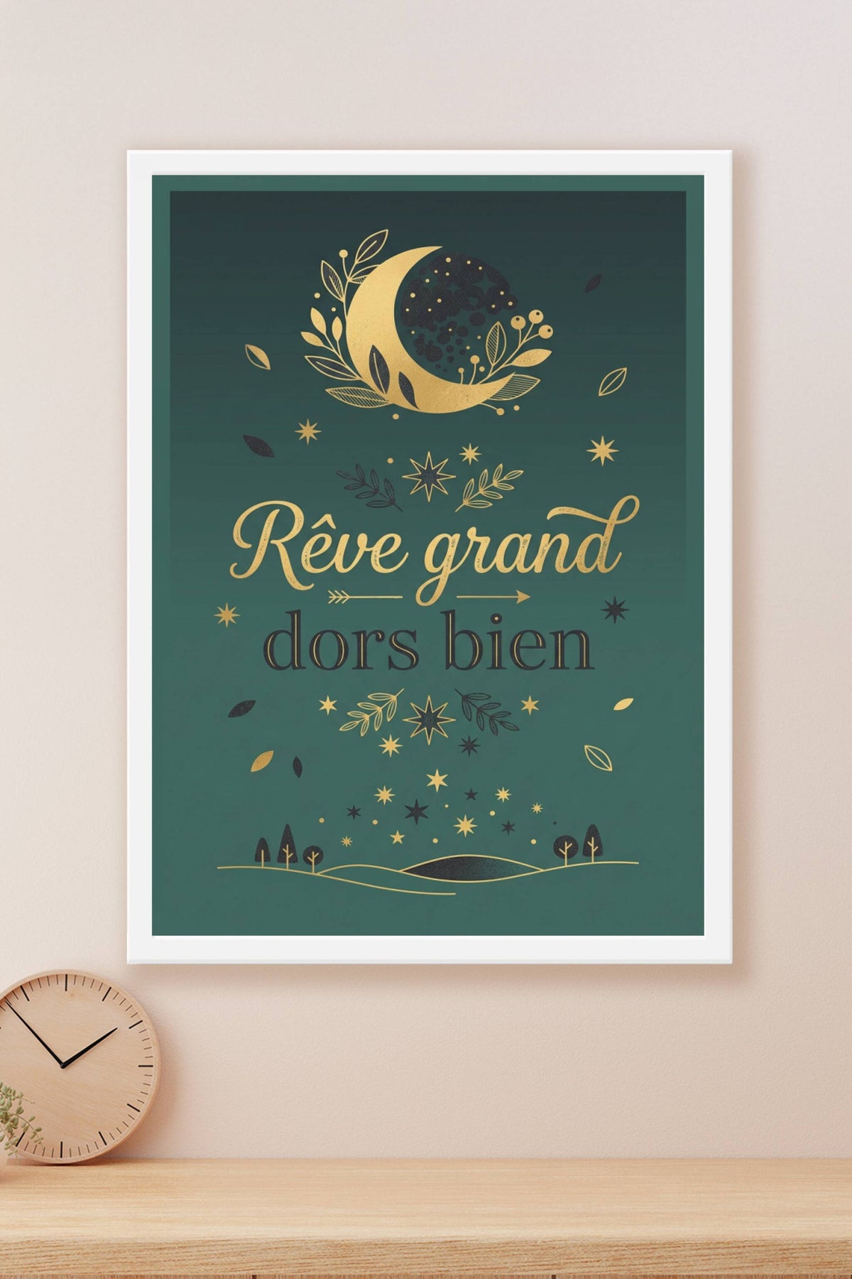 Affiche Chambre Rêve Grand - Poster Citation