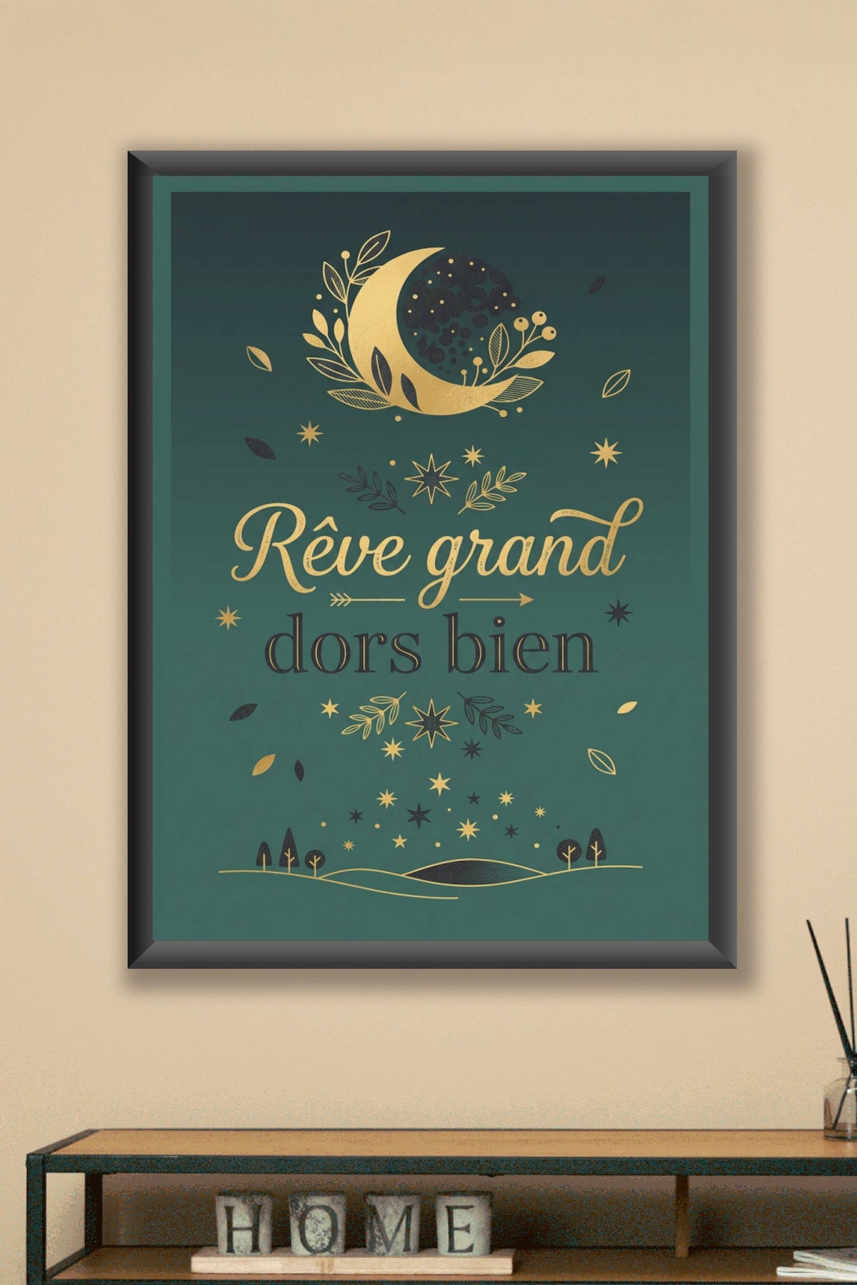 Affiche Chambre Rêve Grand - Poster Citation