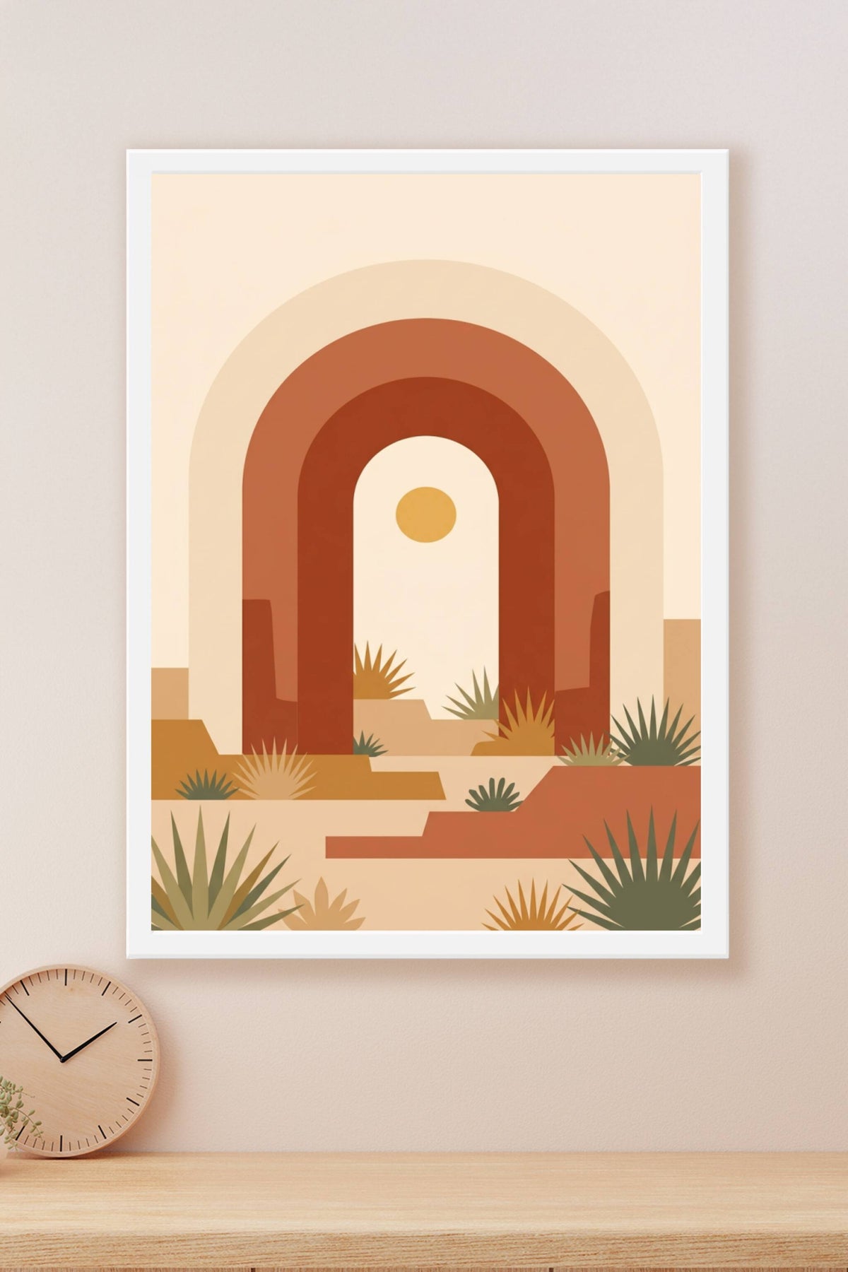 Affiche Chambre Arches du Désert - Poster Boho