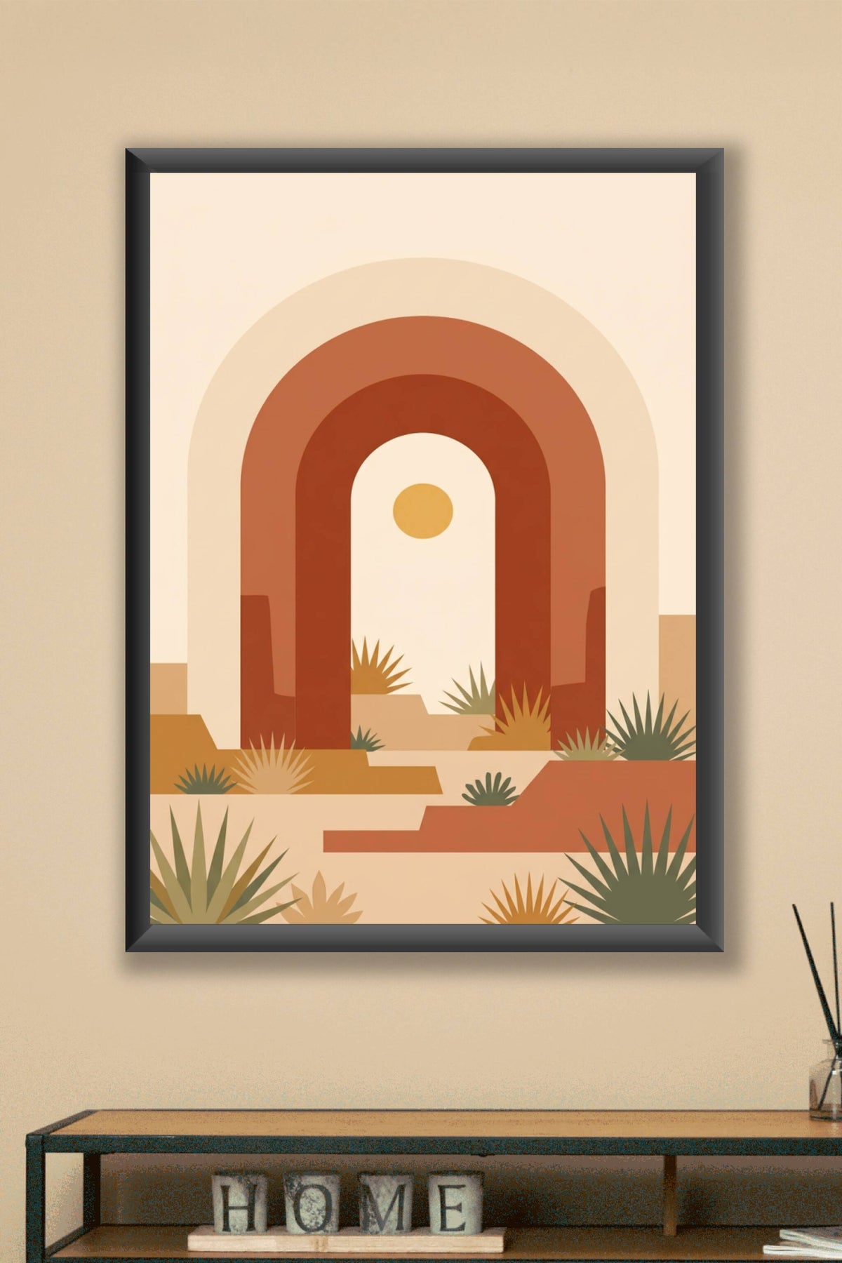 Affiche Chambre Arches du Désert - Poster Boho
