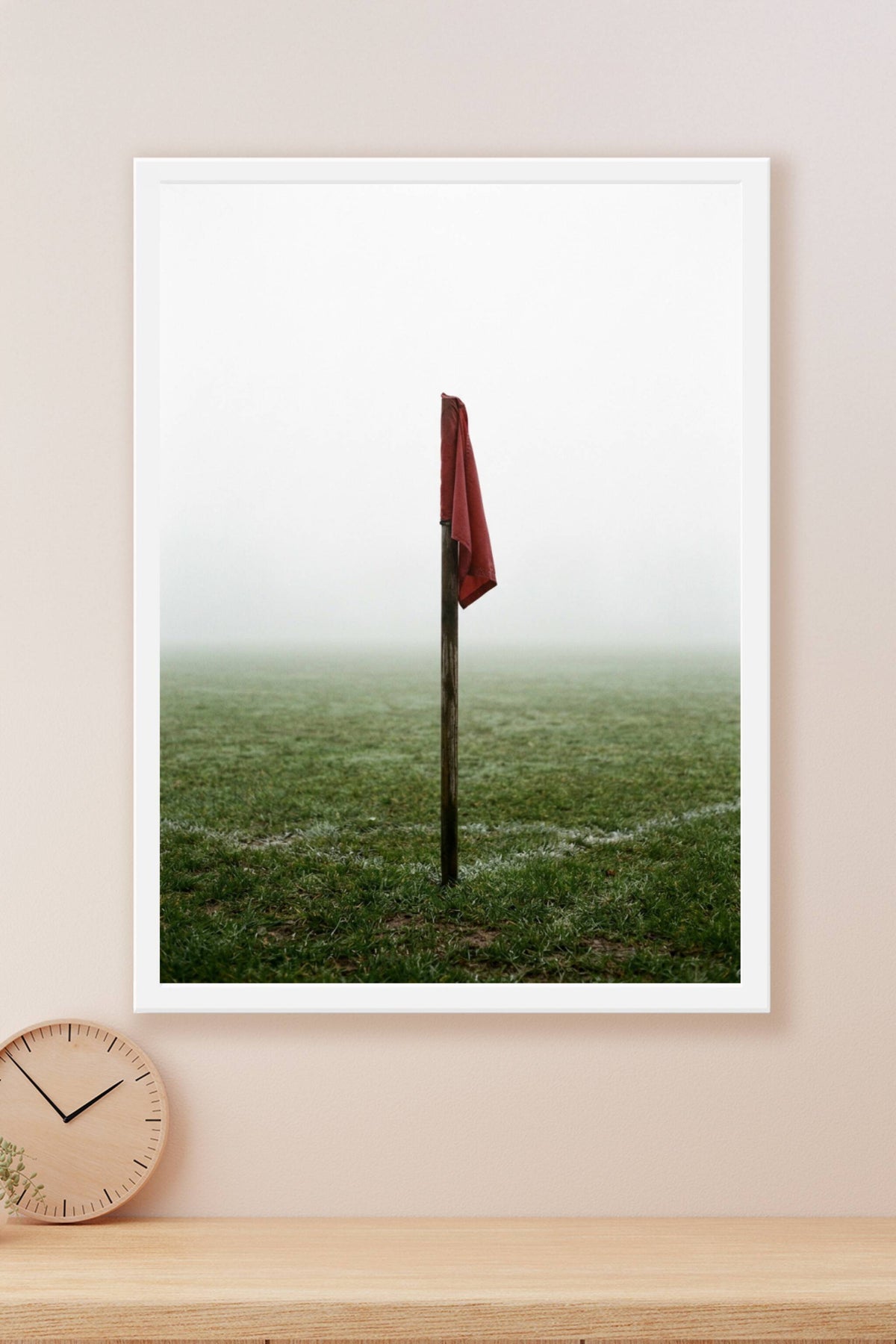 Affiche Chambre Ado Drapeau de Corner - Poster Football