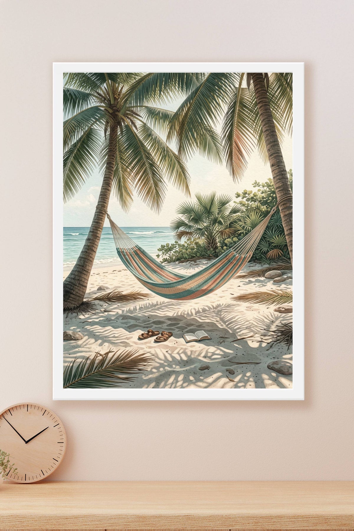 Affiche Chambre Ado Hamac - Poster Surf