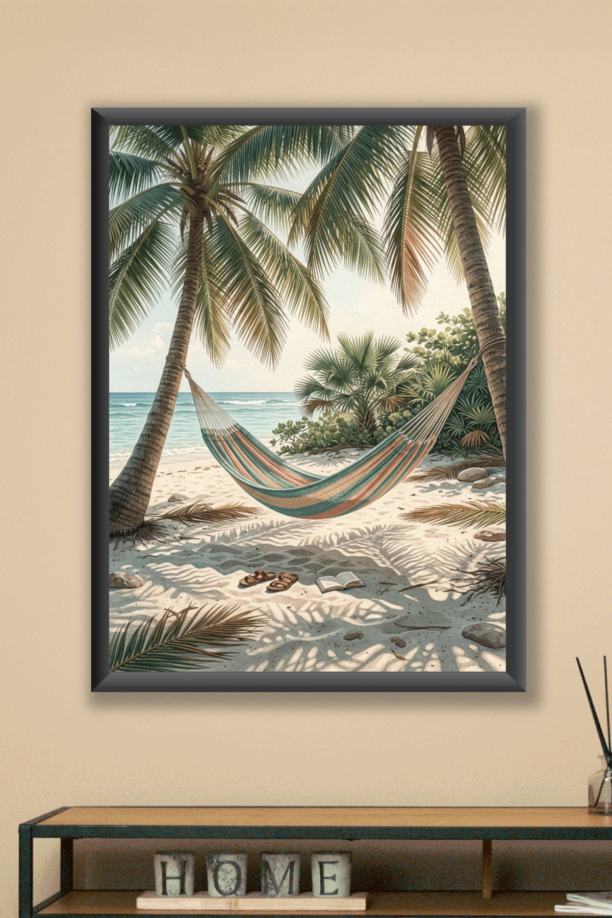 Affiche Chambre Ado Hamac - Poster Surf