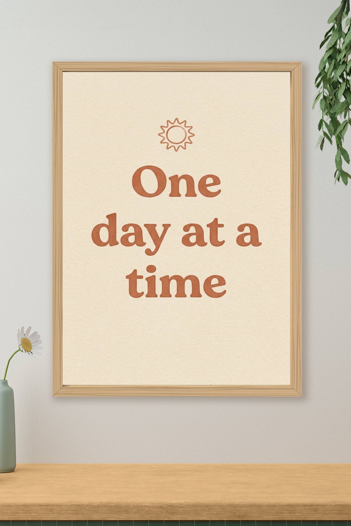 Affiche Chambre Ado One Day at a Time - Poster Citation