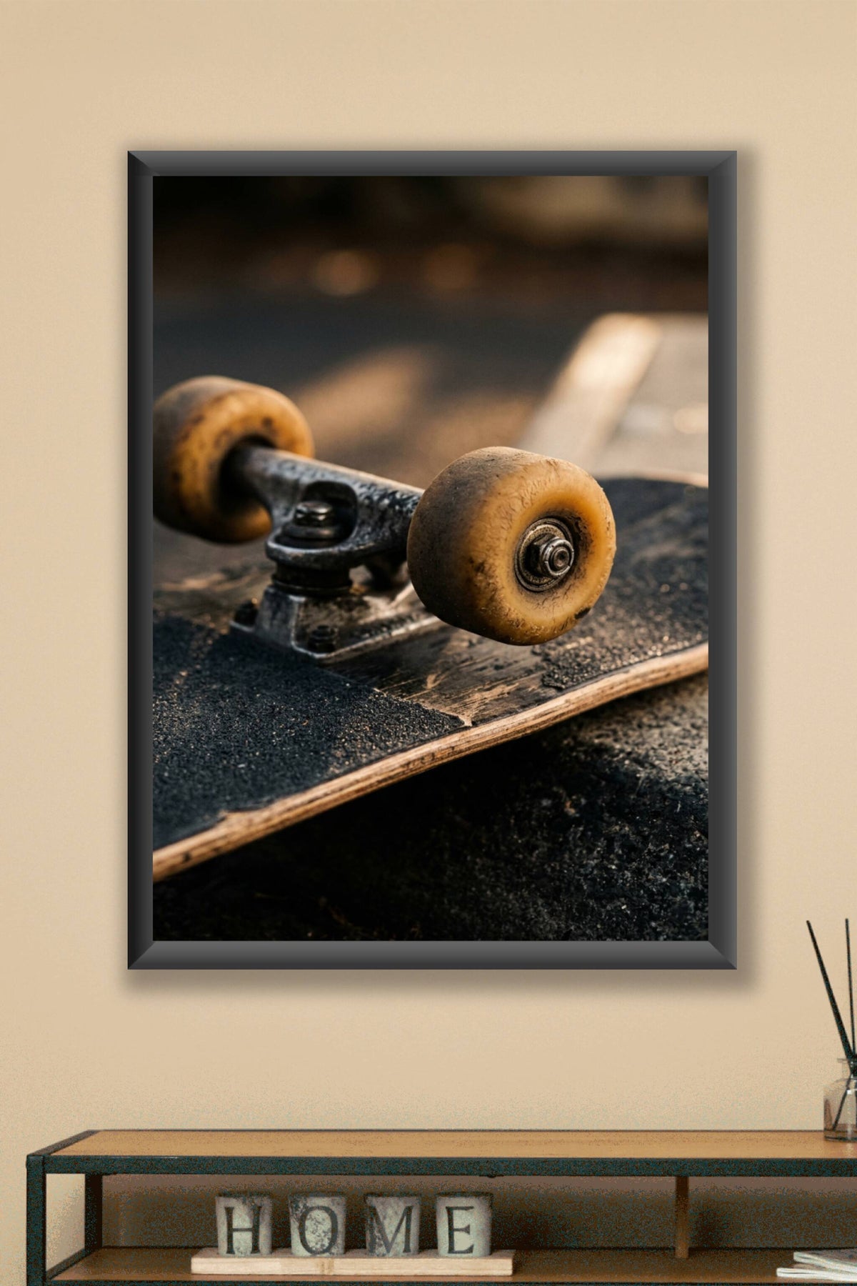 Affiche Chambre Ado Roues de Skate - Poster Skate