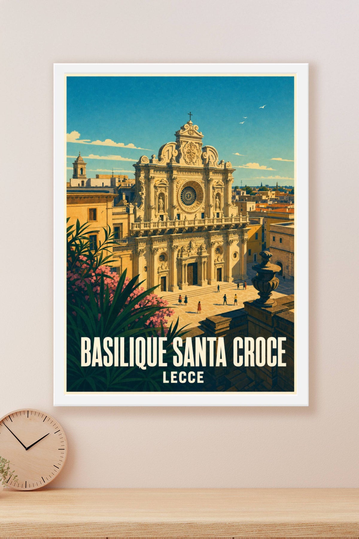 Poster de la Basilique Santa Croce, Lecce