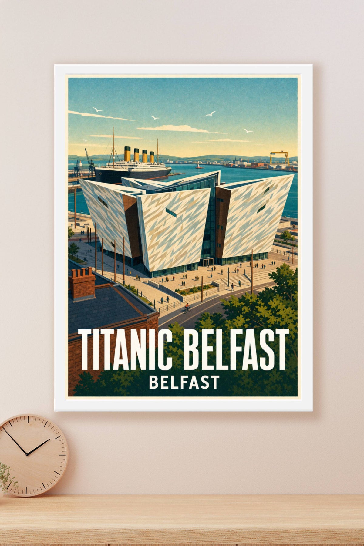 Affiche de Belfast, Titanic Belfast
