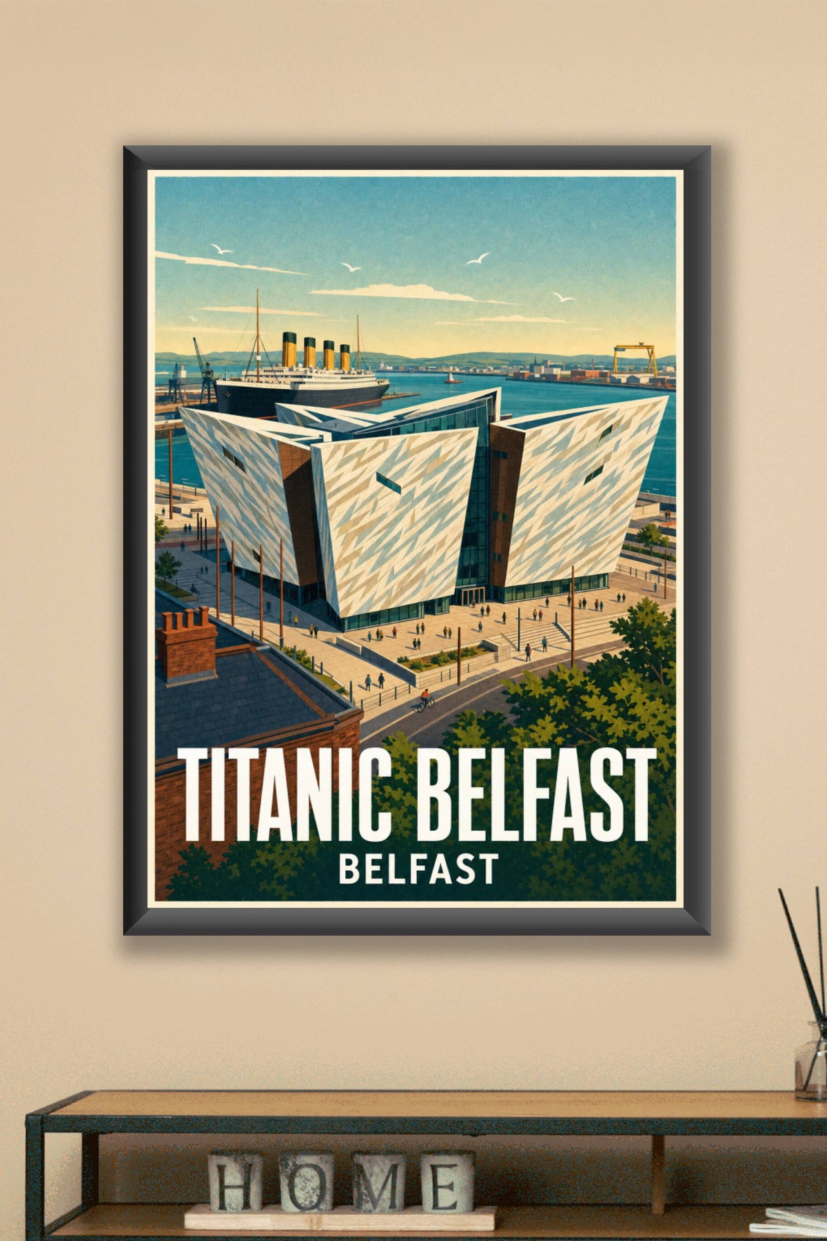 Affiche de Belfast, Titanic Belfast