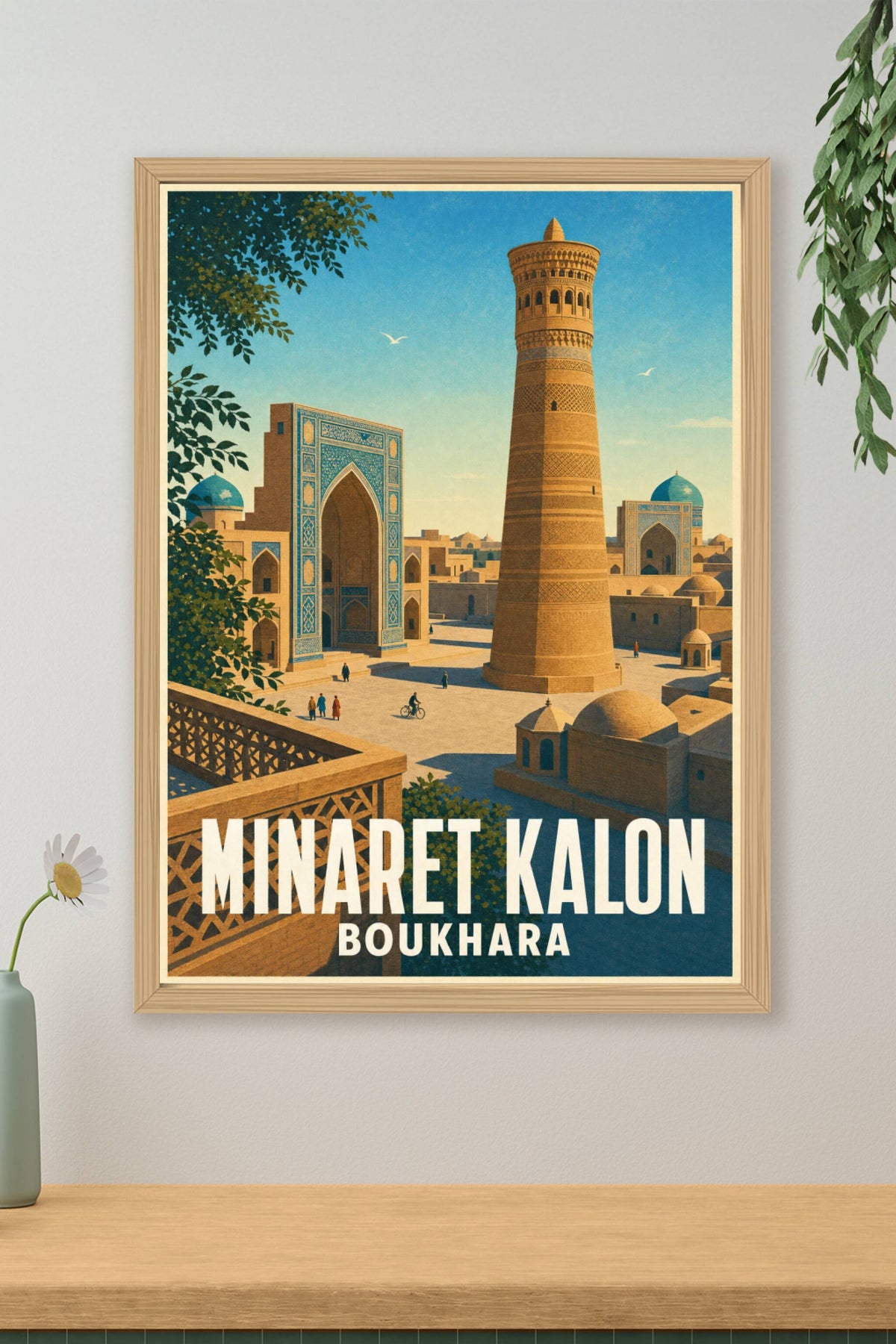 Affiche de Boukhara, Minaret Kalon