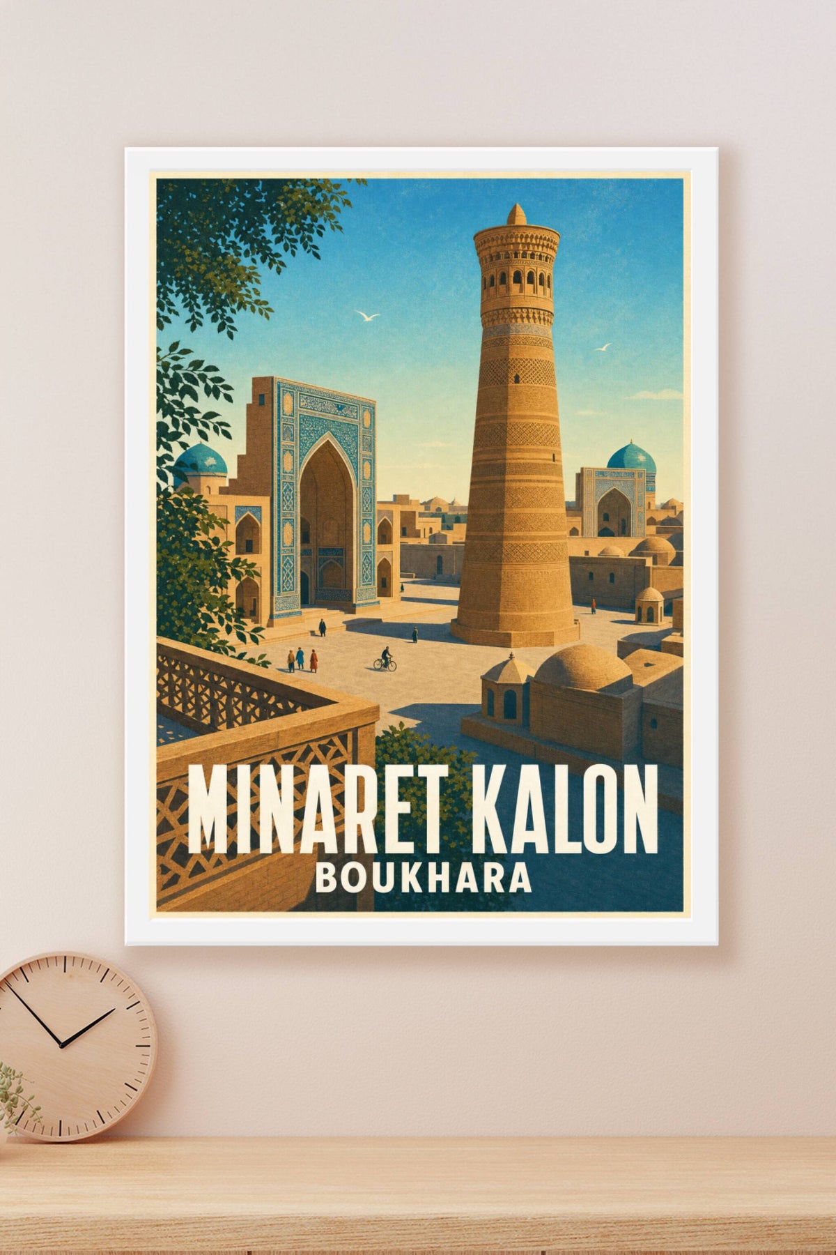 Affiche de Boukhara, Minaret Kalon