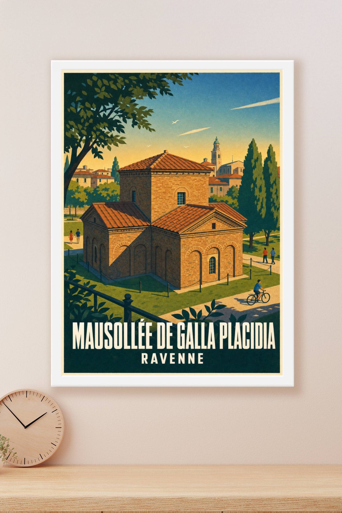 Poster du Mausolée de Galla Placidia, Ravenne
