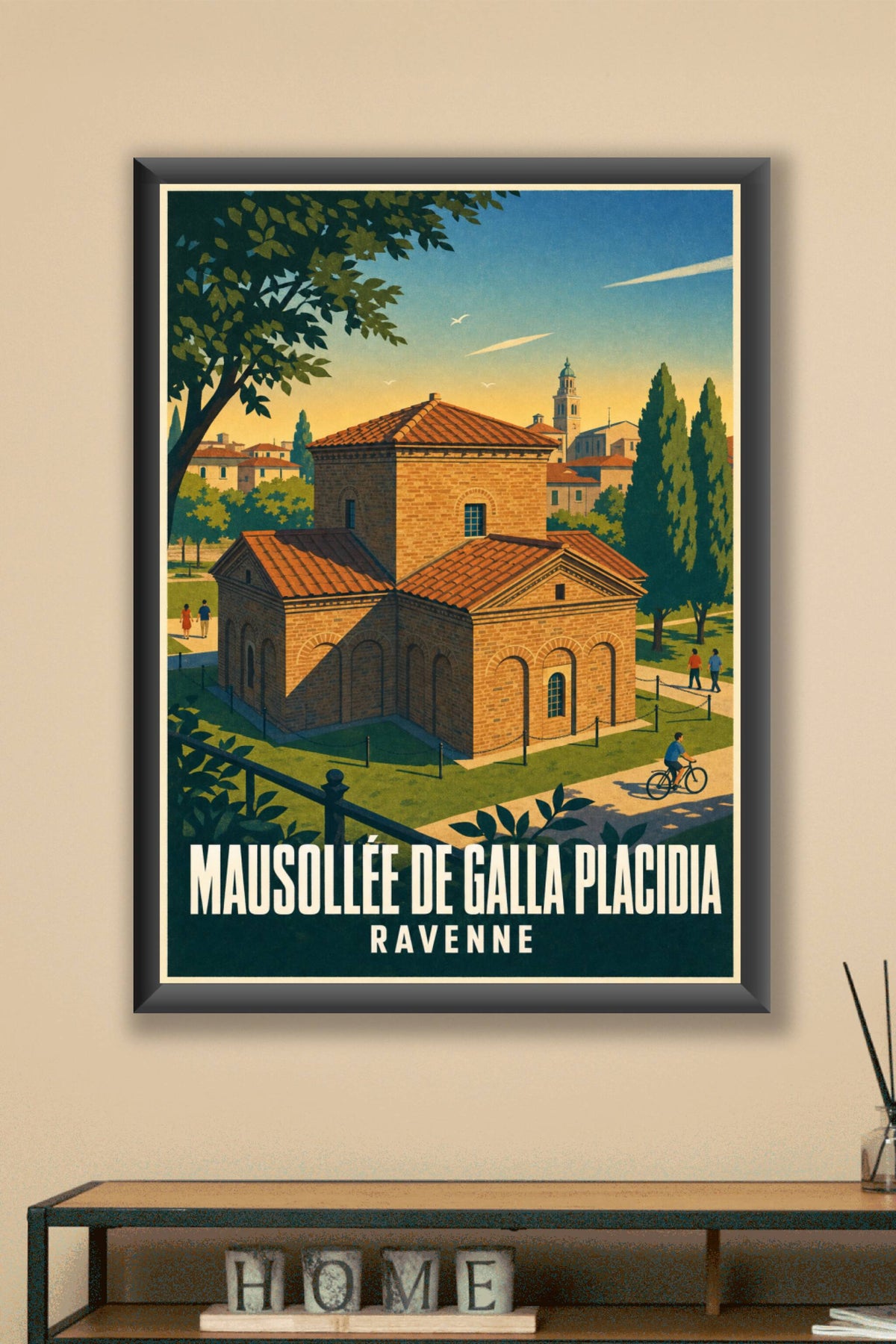 Poster du Mausolée de Galla Placidia, Ravenne
