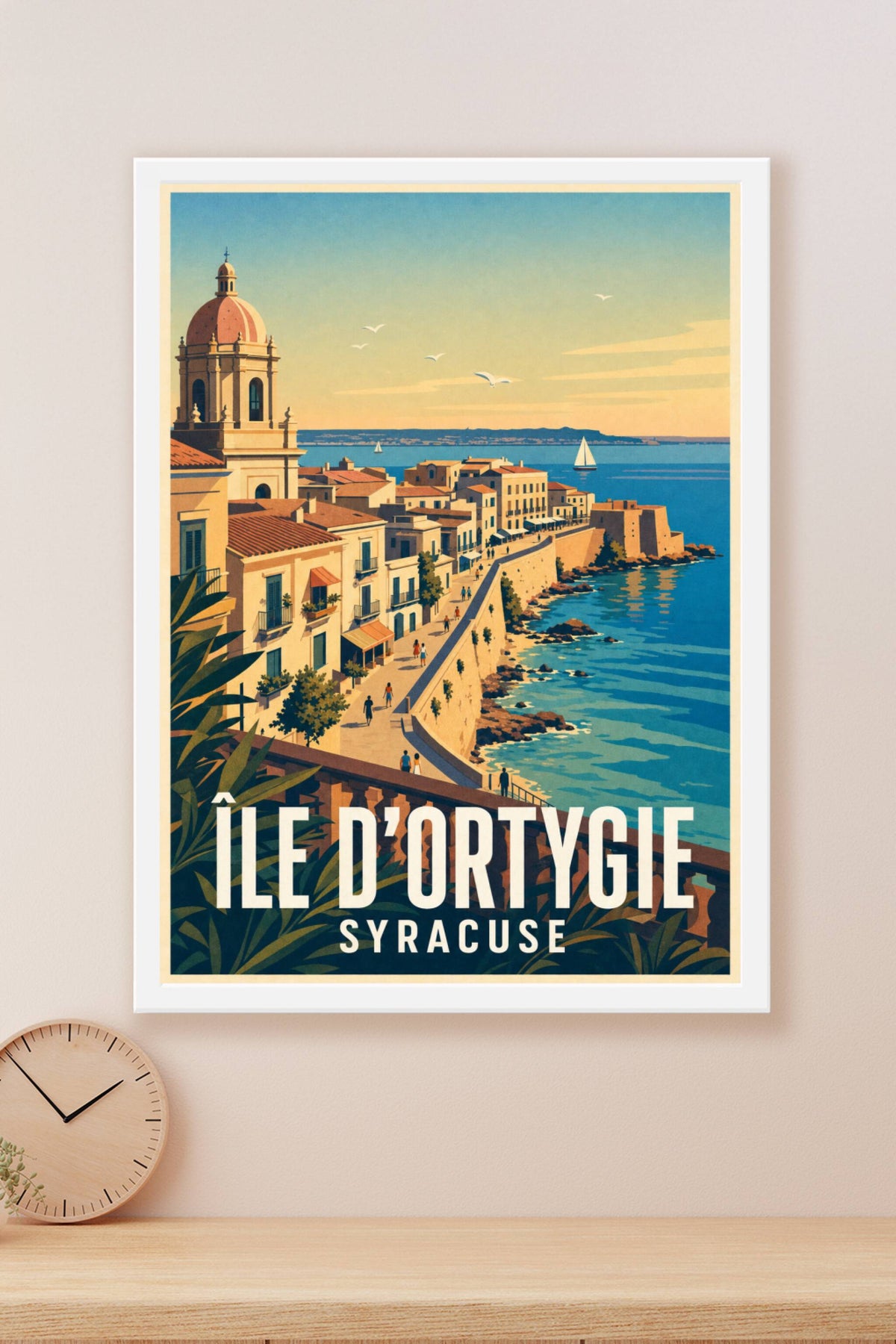 Poster d'Ortygie, Syracuse Sicile