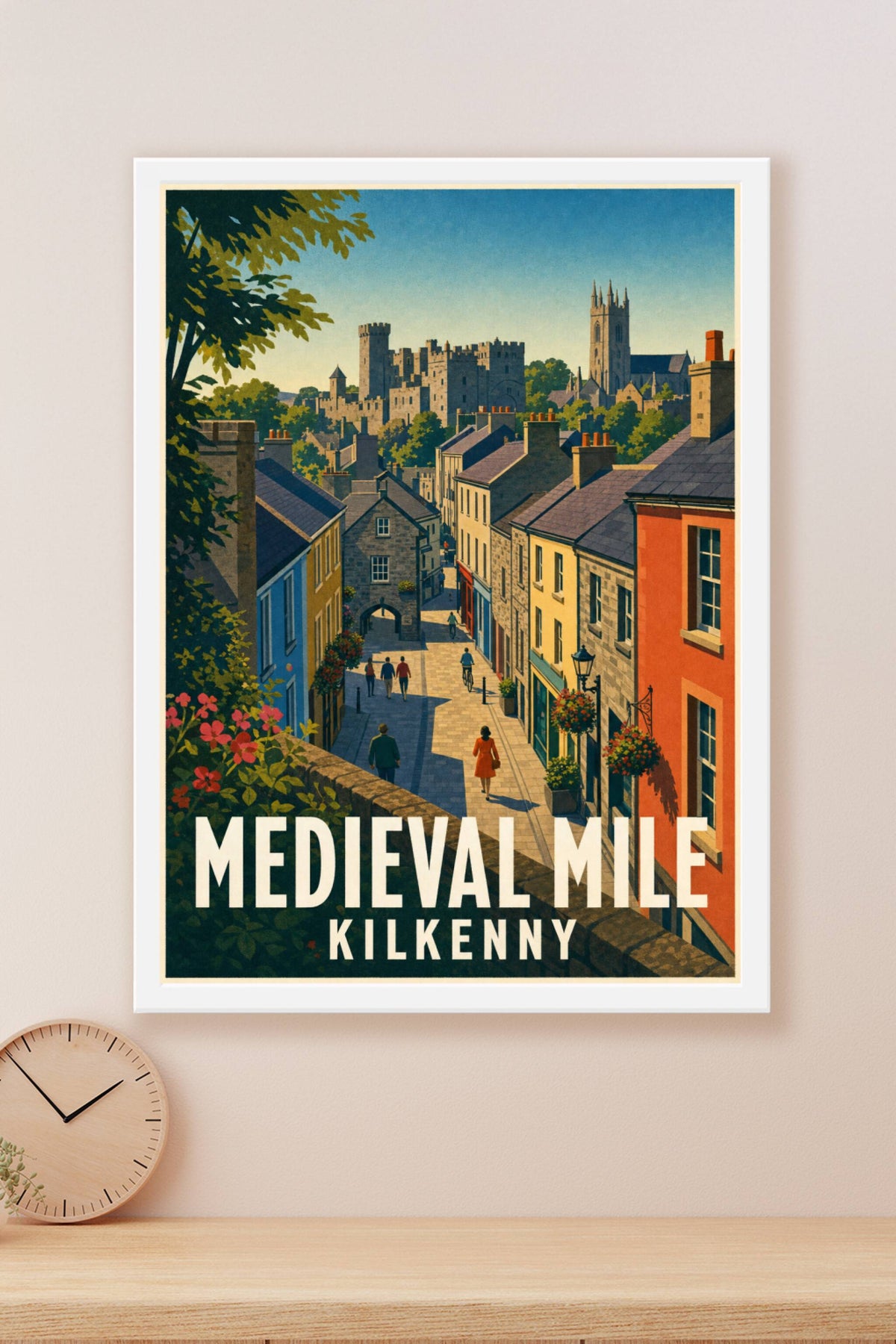 Affiche de Kilkenny, poster Medieval Mile